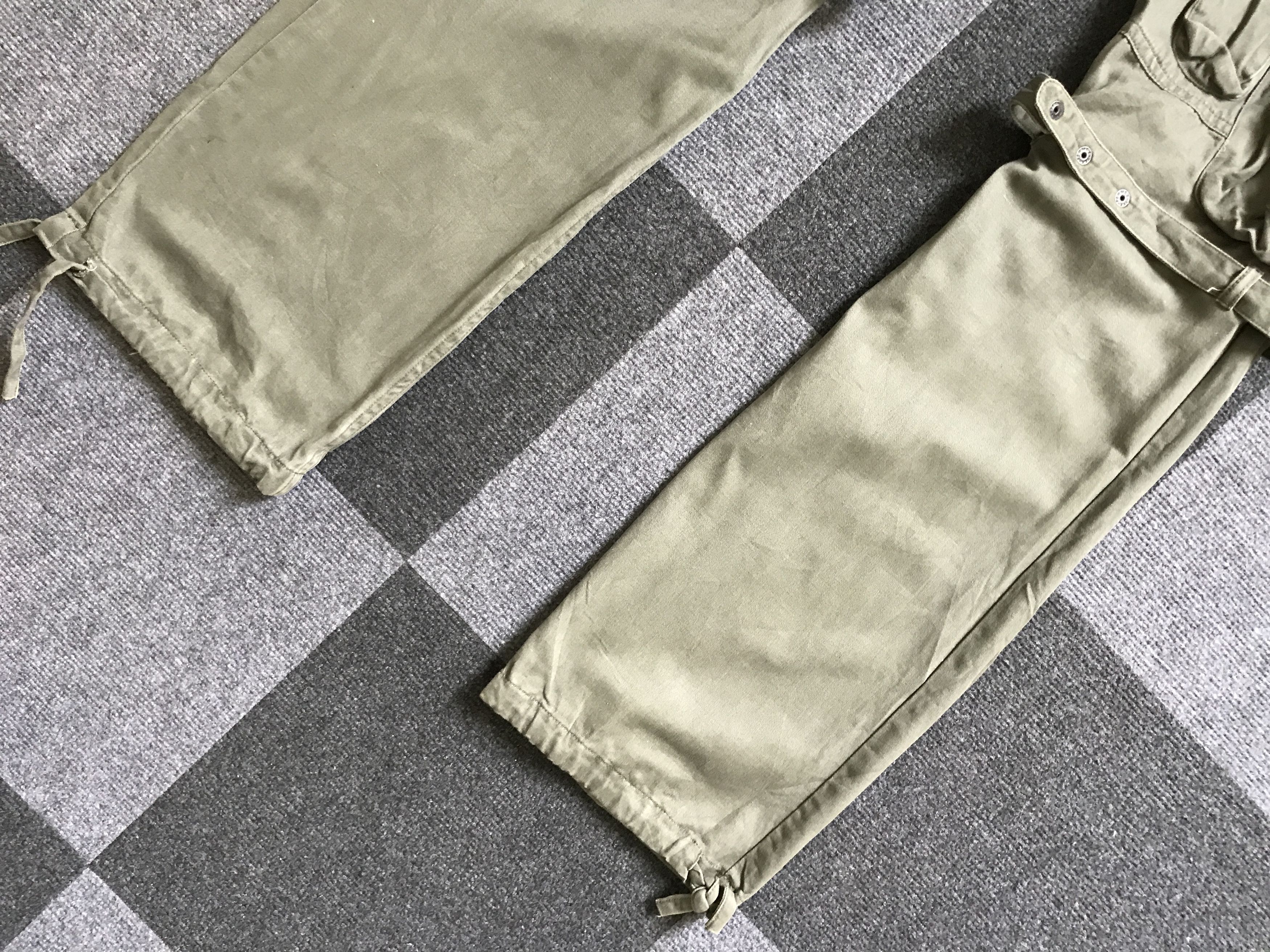 Japanese Brand CP142 CHIL DERIC Japan Bondage Gas Mask Cargo Pant Size US 33 - 16 Thumbnail