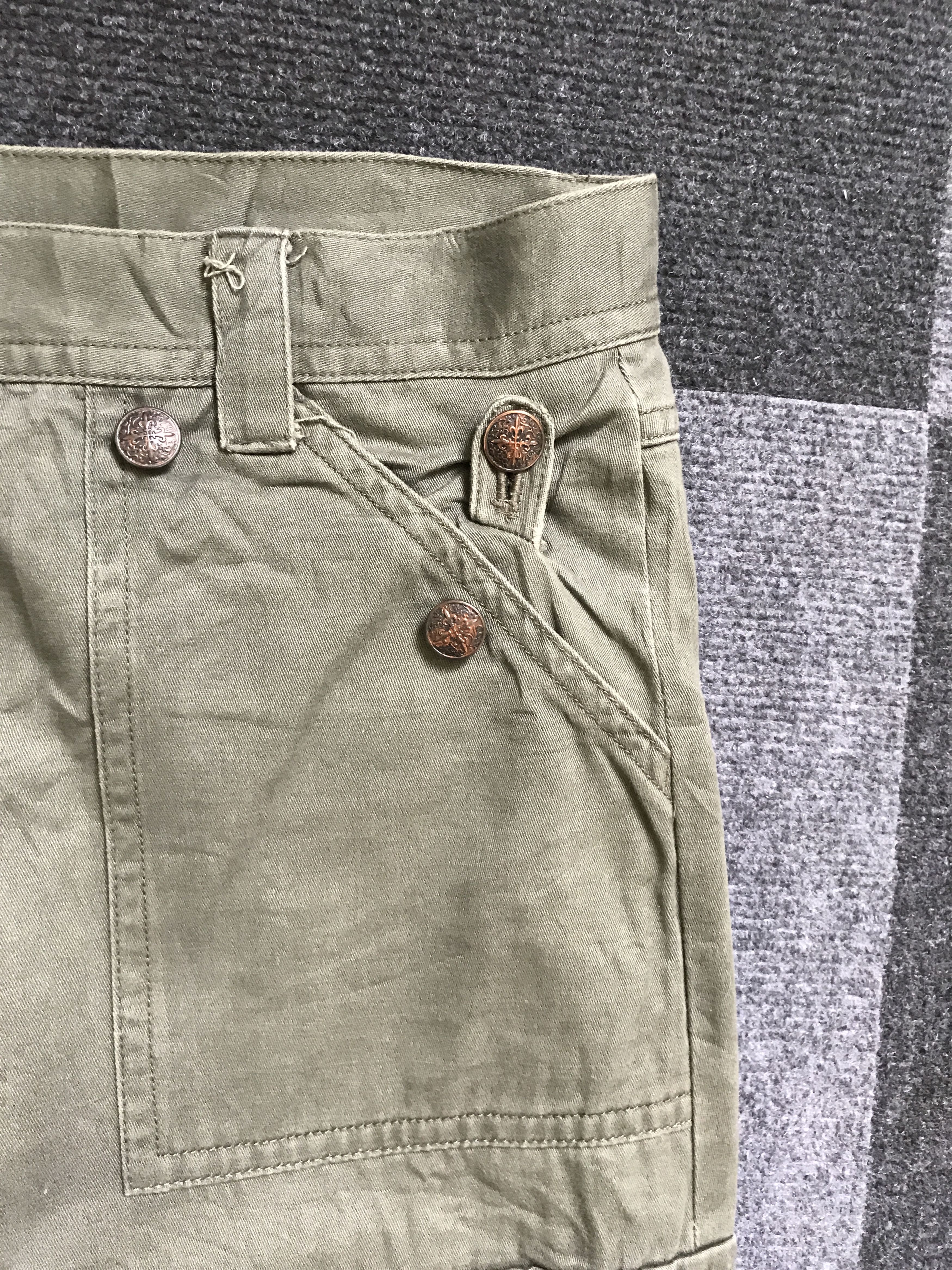 Japanese Brand CP142 CHIL DERIC Japan Bondage Gas Mask Cargo Pant Size US 33 - 9 Thumbnail