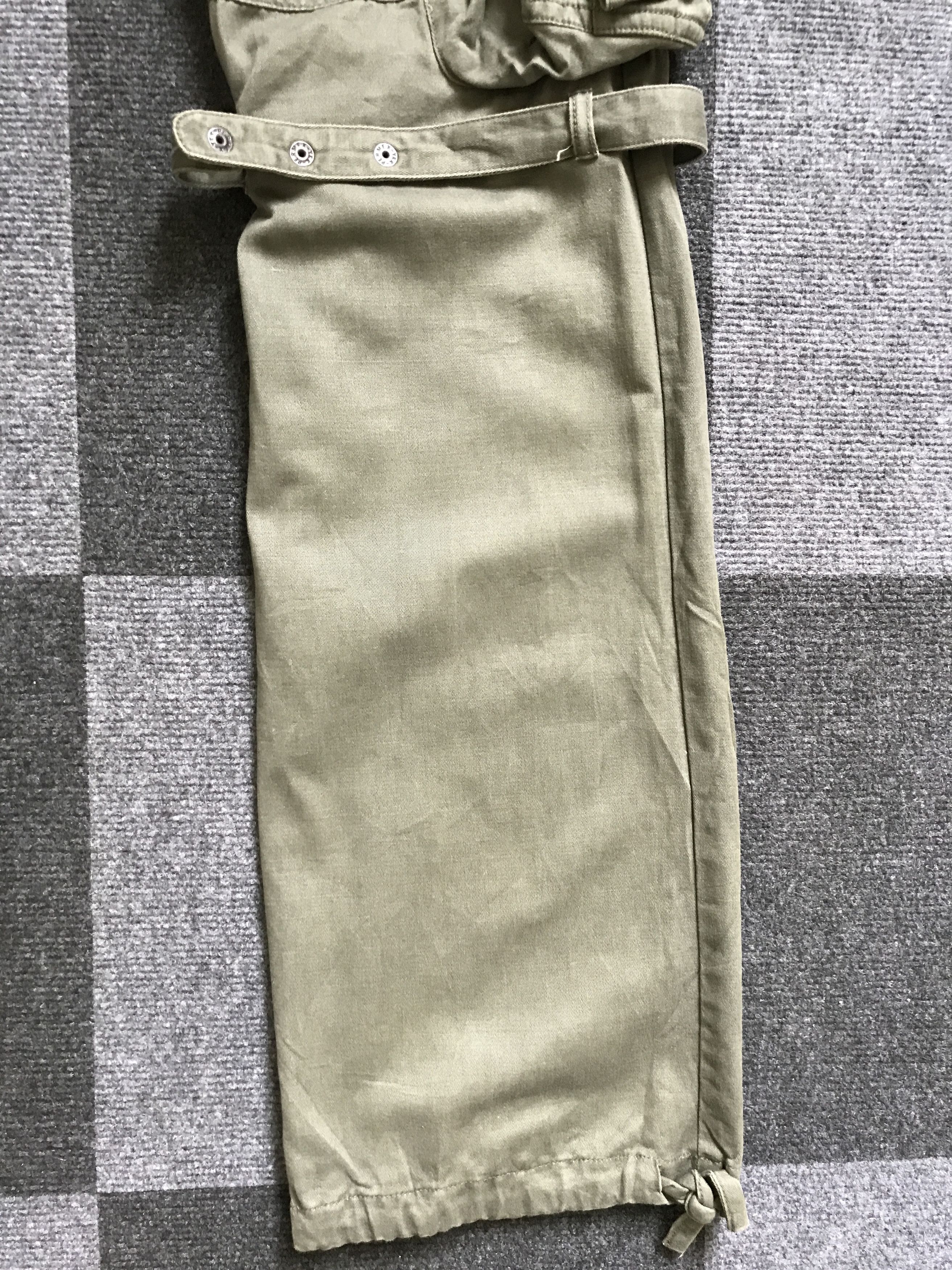 Japanese Brand CP142 CHIL DERIC Japan Bondage Gas Mask Cargo Pant Size US 33 - 18 Thumbnail