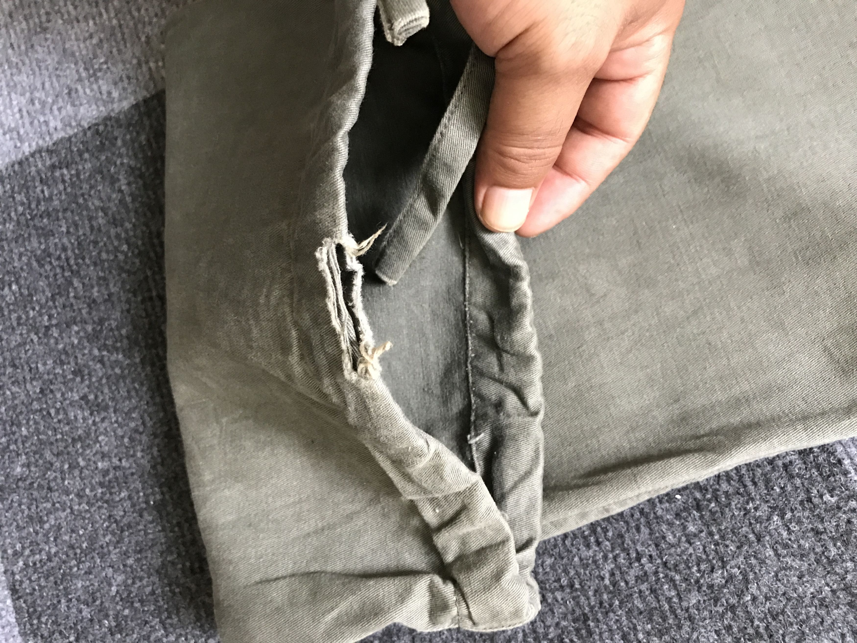Japanese Brand CP142 CHIL DERIC Japan Bondage Gas Mask Cargo Pant Size US 33 - 24 Thumbnail