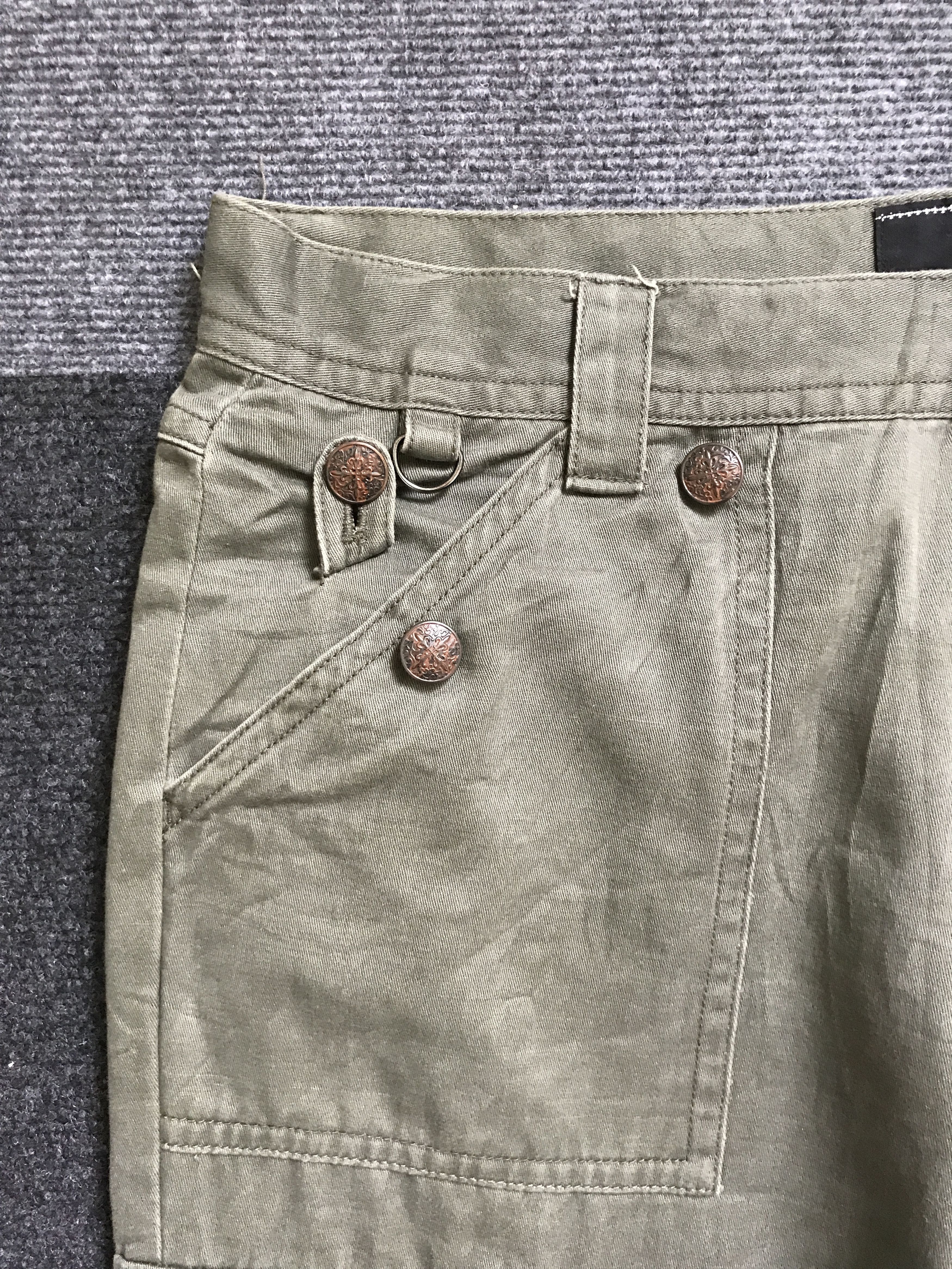 Japanese Brand CP142 CHIL DERIC Japan Bondage Gas Mask Cargo Pant Size US 33 - 10 Thumbnail