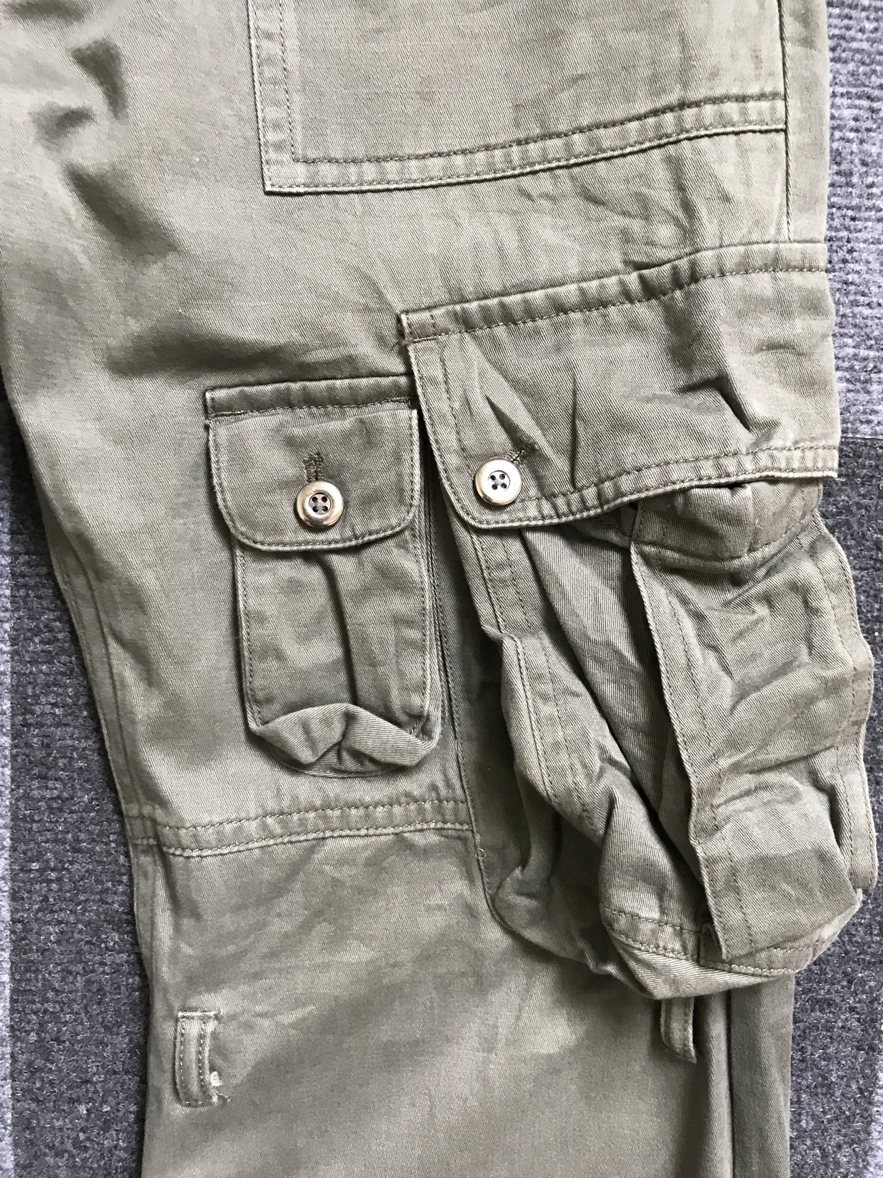 Japanese Brand CP142 CHIL DERIC Japan Bondage Gas Mask Cargo Pant Size US 33 - 11 Thumbnail