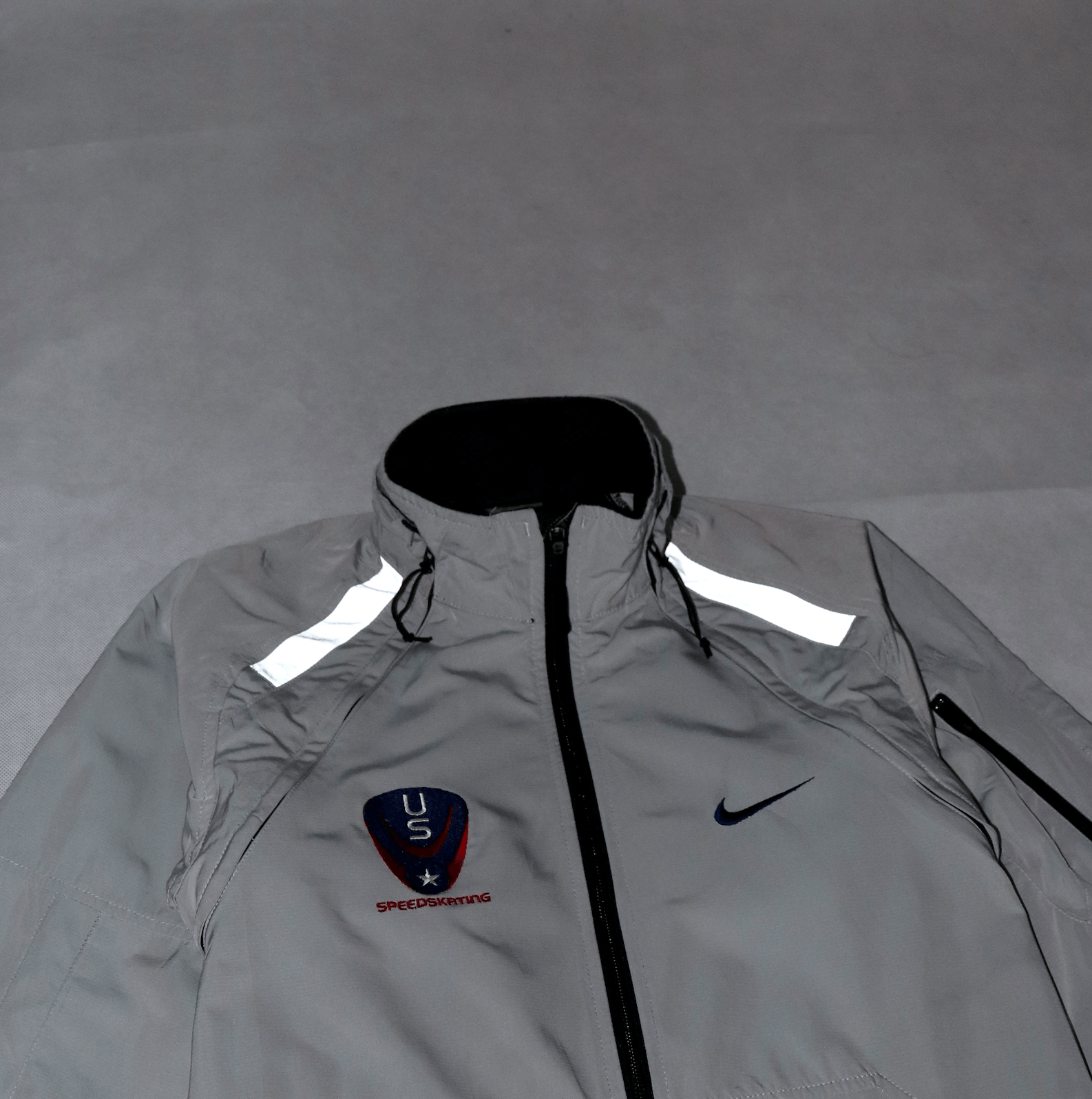 Nike US Speedskating 3in1 Reflective Stripes Jacket/ Vest Size US XS / EU 42 / 0 - 7 Thumbnail