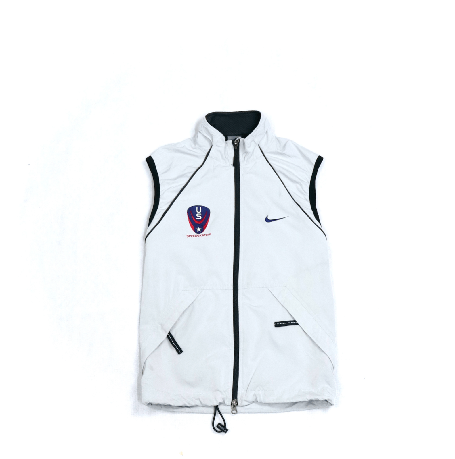 Nike US Speedskating 3in1 Reflective Stripes Jacket/ Vest Size US XS / EU 42 / 0 - 3 Thumbnail