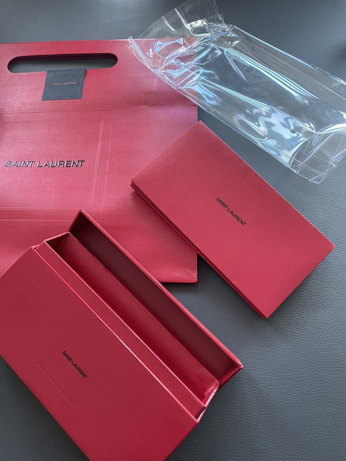 Hedi Slimane × Saint Laurent Paris × Yves Saint Laurent Super Rare Not-for-sale VIP Gift: Limited Edition Logo Set Size ONE SIZE - 14 Thumbnail