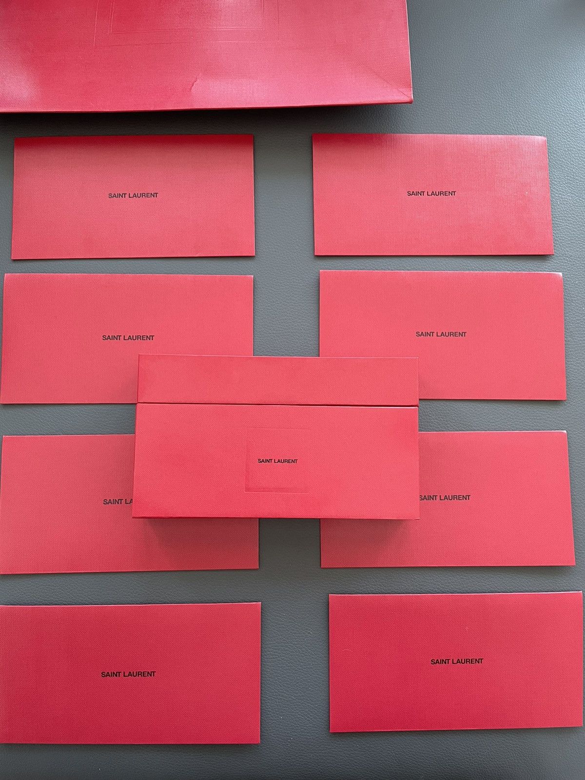 Hedi Slimane × Saint Laurent Paris × Yves Saint Laurent Super Rare Not-for-sale VIP Gift: Limited Edition Logo Set Size ONE SIZE - 17 Thumbnail