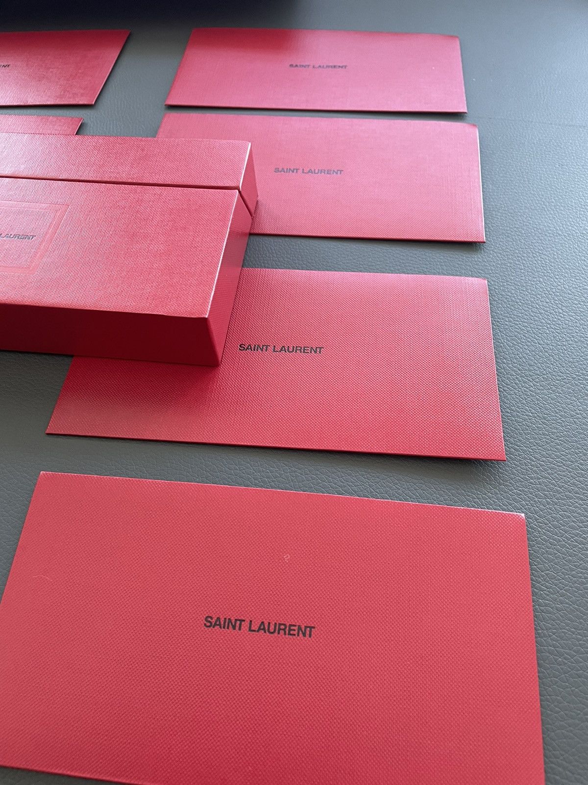 Hedi Slimane × Saint Laurent Paris × Yves Saint Laurent Super Rare Not-for-sale VIP Gift: Limited Edition Logo Set Size ONE SIZE - 18 Thumbnail