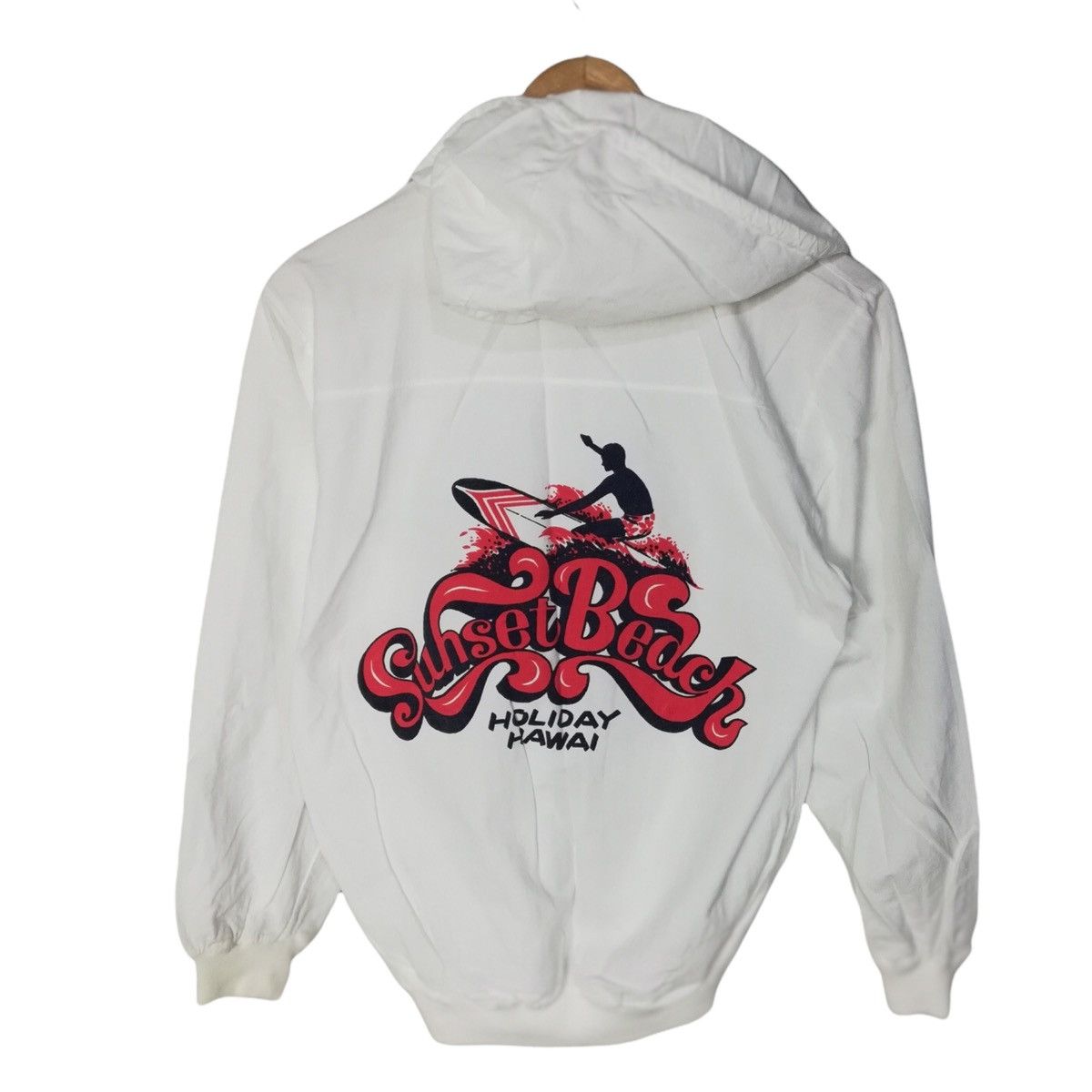 Japanese Brand sunset beach holiday hawaii hooded cotton jacket Size US M / EU 48-50 / 2 - 1 Thumbnail