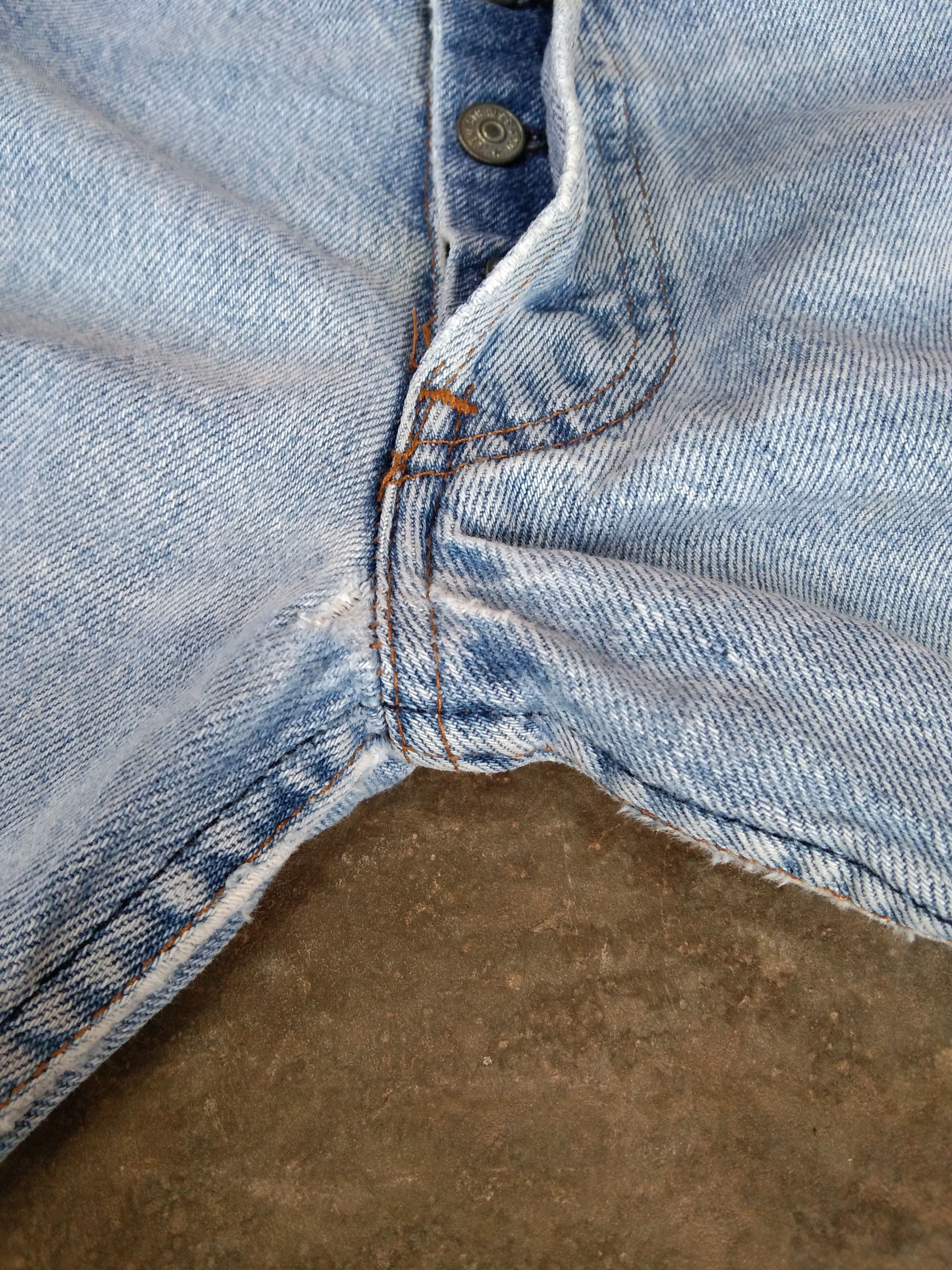 Levi's × Vintage 80s Vintage Levis 501 Made In USA Distressed Jeans 33x30 Size US 33 - 8 Thumbnail