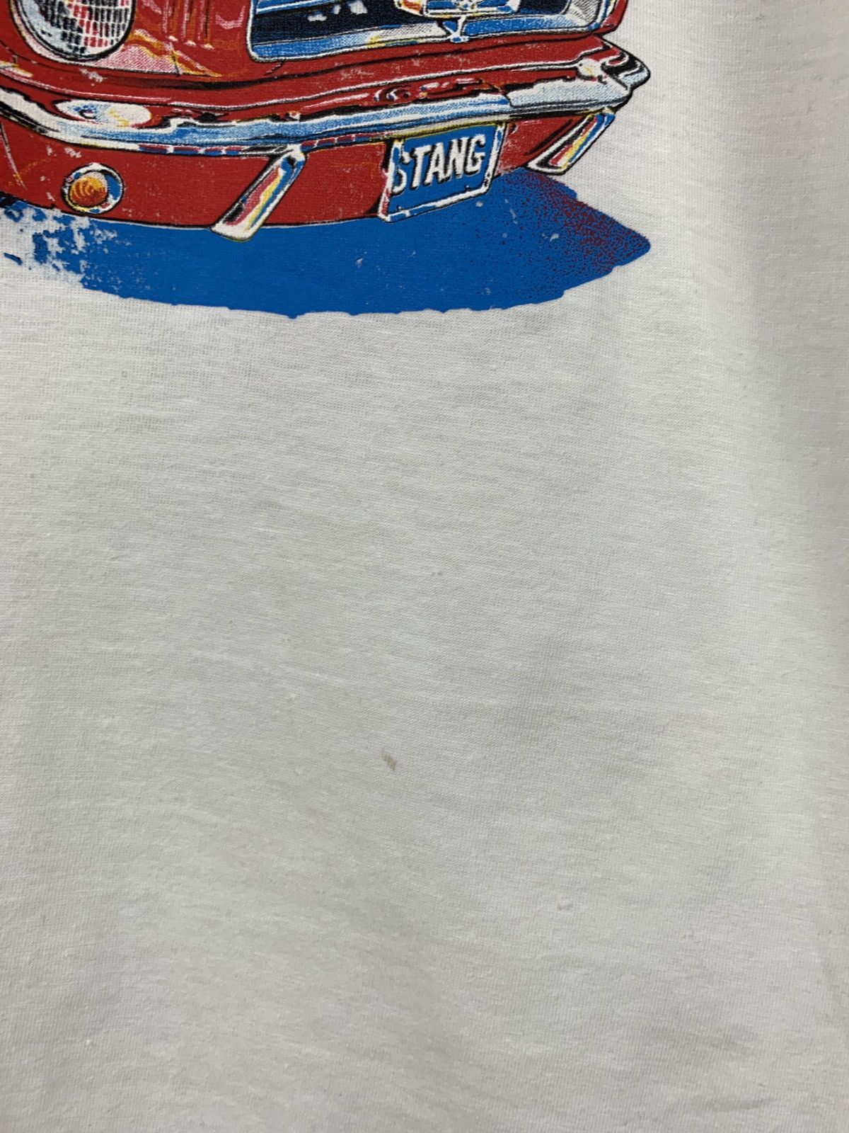 Mustang 80-90s Vintage Ford Mustang Single Stitch White T-Shirt Size US S / EU 44-46 / 1 - 13 Thumbnail