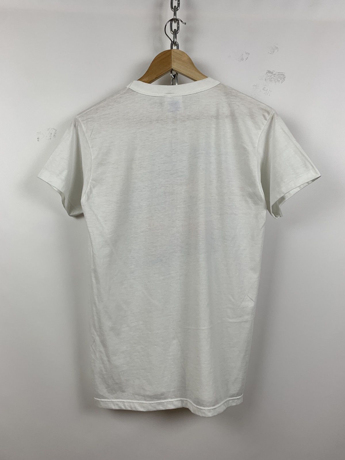 Mustang 80-90s Vintage Ford Mustang Single Stitch White T-Shirt Size US S / EU 44-46 / 1 - 9 Thumbnail