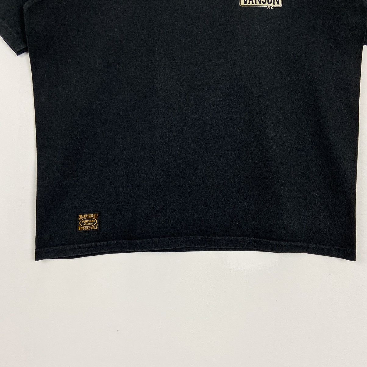 Vanson Leathers × Vintage Rare Vintage Vanson Daytona Bros Tshirt Size US S / EU 44-46 / 1 - 4 Thumbnail