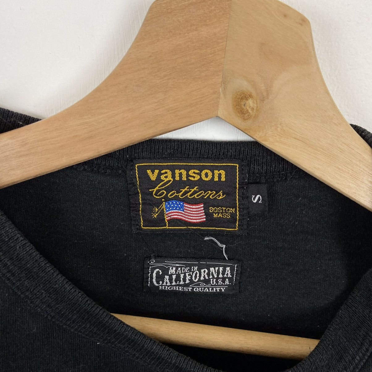 Vanson Leathers × Vintage Rare Vintage Vanson Daytona Bros Tshirt Size US S / EU 44-46 / 1 - 7 Thumbnail