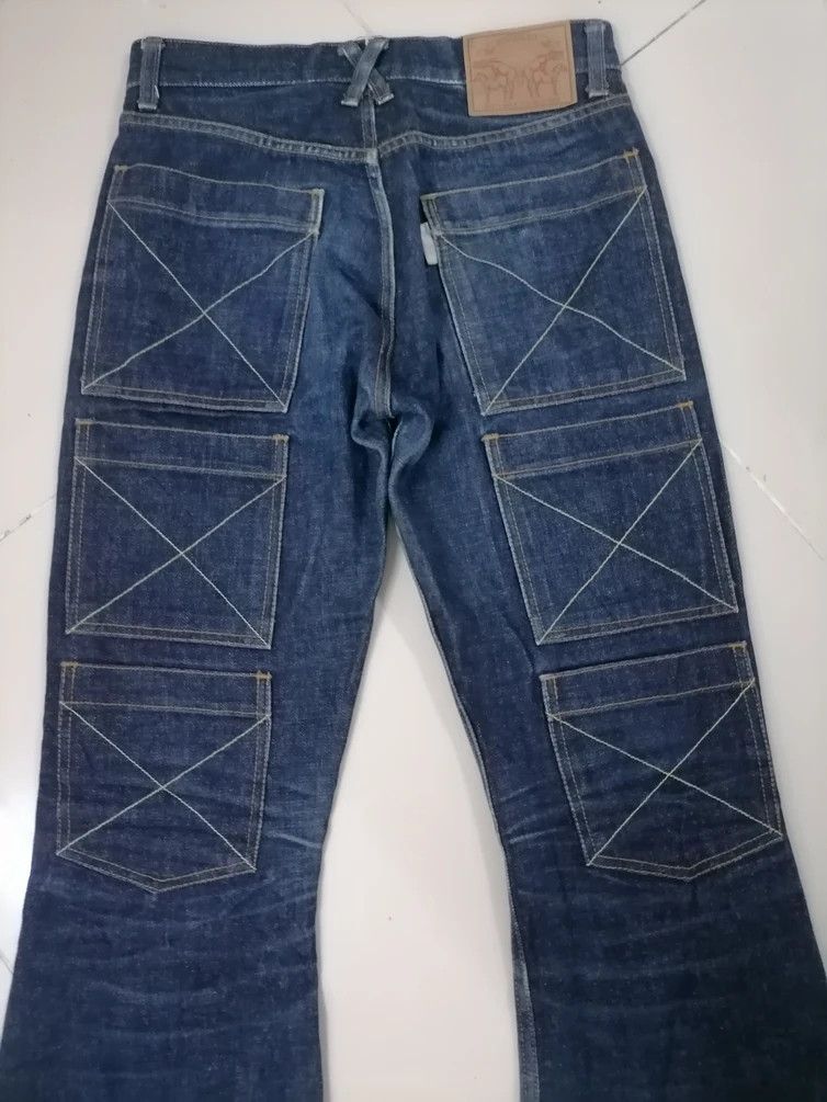 20471120 × Japanese Brand 20471120 Hyoma Double Sex Denim Jeans Multi Poket Size US 28 / EU 44 - 3 Thumbnail