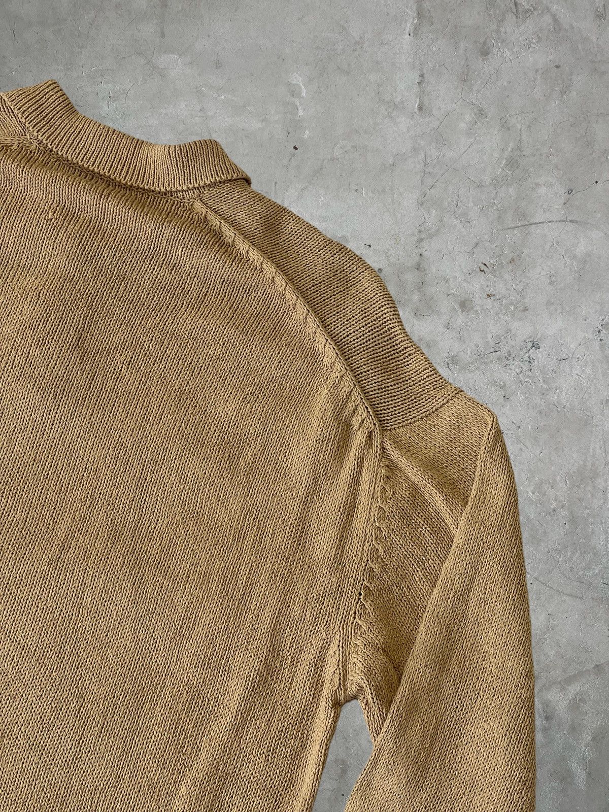 Comme des Garcons Homme Plus AW/91 Comme Des Garcons Homme Plus Knitted Button Up Size US M / EU 48-50 / 2 - 10 Thumbnail