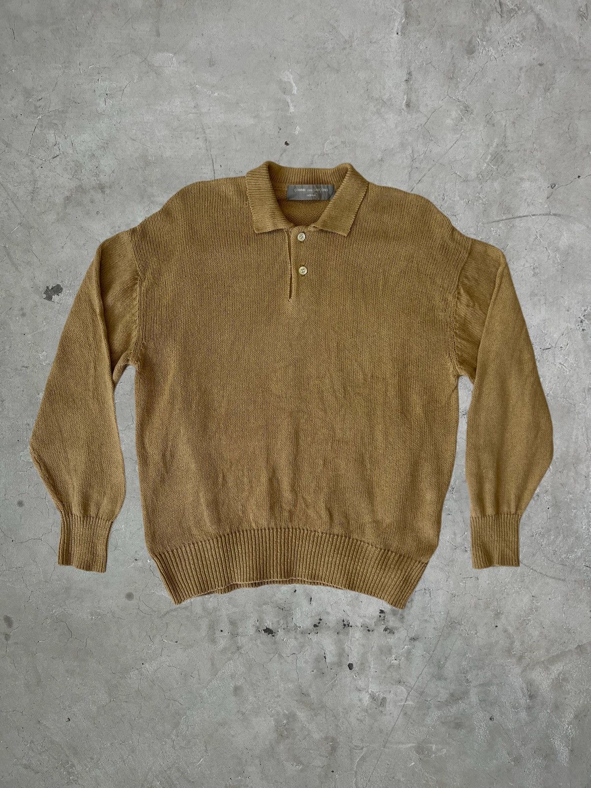 Comme des Garcons Homme Plus AW/91 Comme Des Garcons Homme Plus Knitted Button Up Size US M / EU 48-50 / 2 - 1 Thumbnail