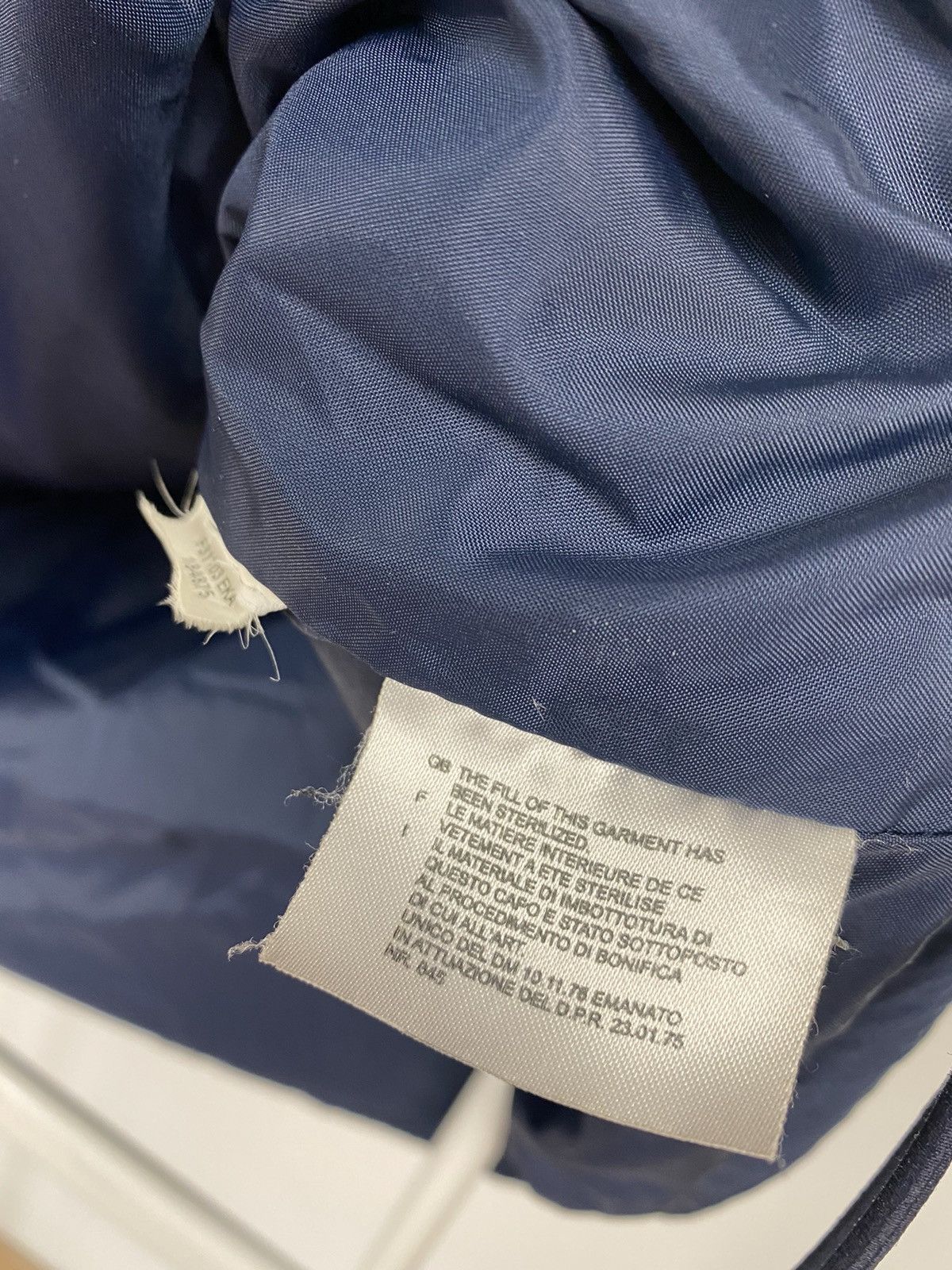 Nike × Vintage Nike vintage navy puffer vest small swoosh 2000s Size US XL / EU 56 / 4 - 4 Thumbnail