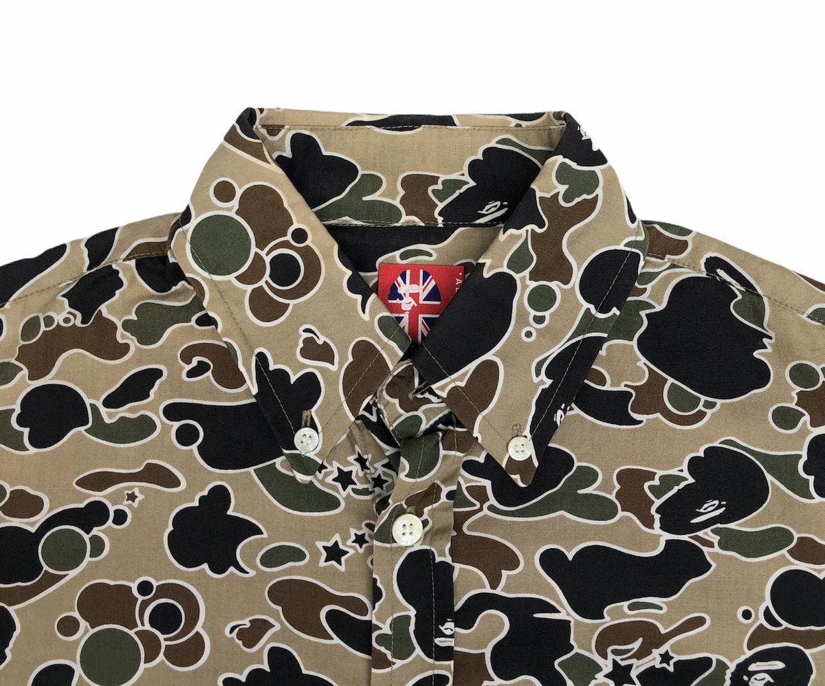 Bape OG A Bathing Ape Sta Camo Short Sleeves Shirt Size US S / EU 44-46 / 1 - 4 Thumbnail