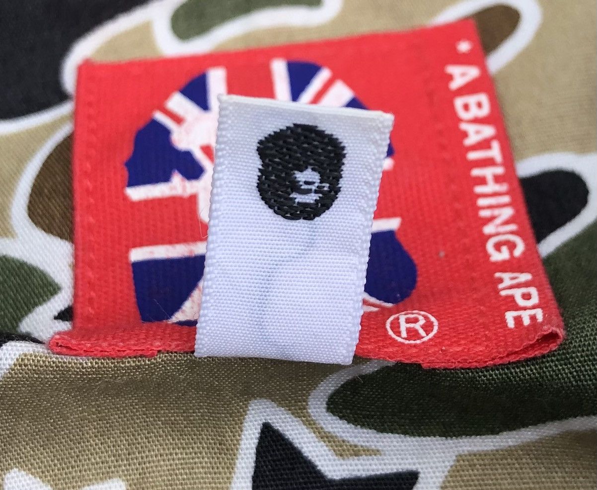 Bape OG A Bathing Ape Sta Camo Short Sleeves Shirt Size US S / EU 44-46 / 1 - 11 Thumbnail