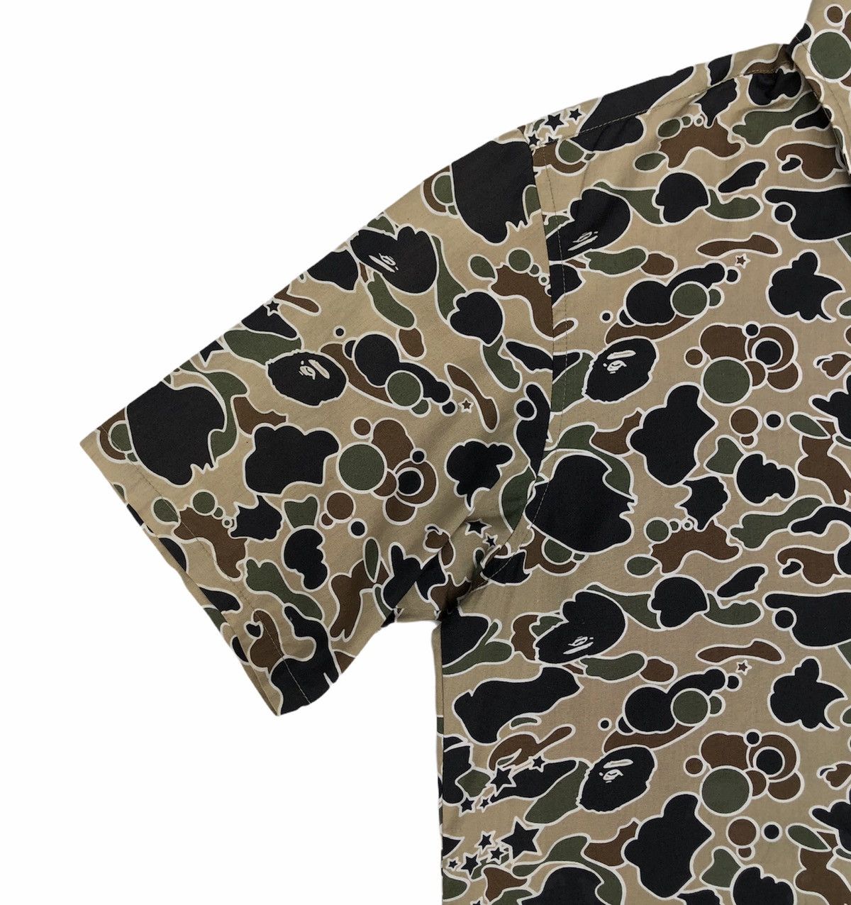 Bape OG A Bathing Ape Sta Camo Short Sleeves Shirt Size US S / EU 44-46 / 1 - 6 Thumbnail
