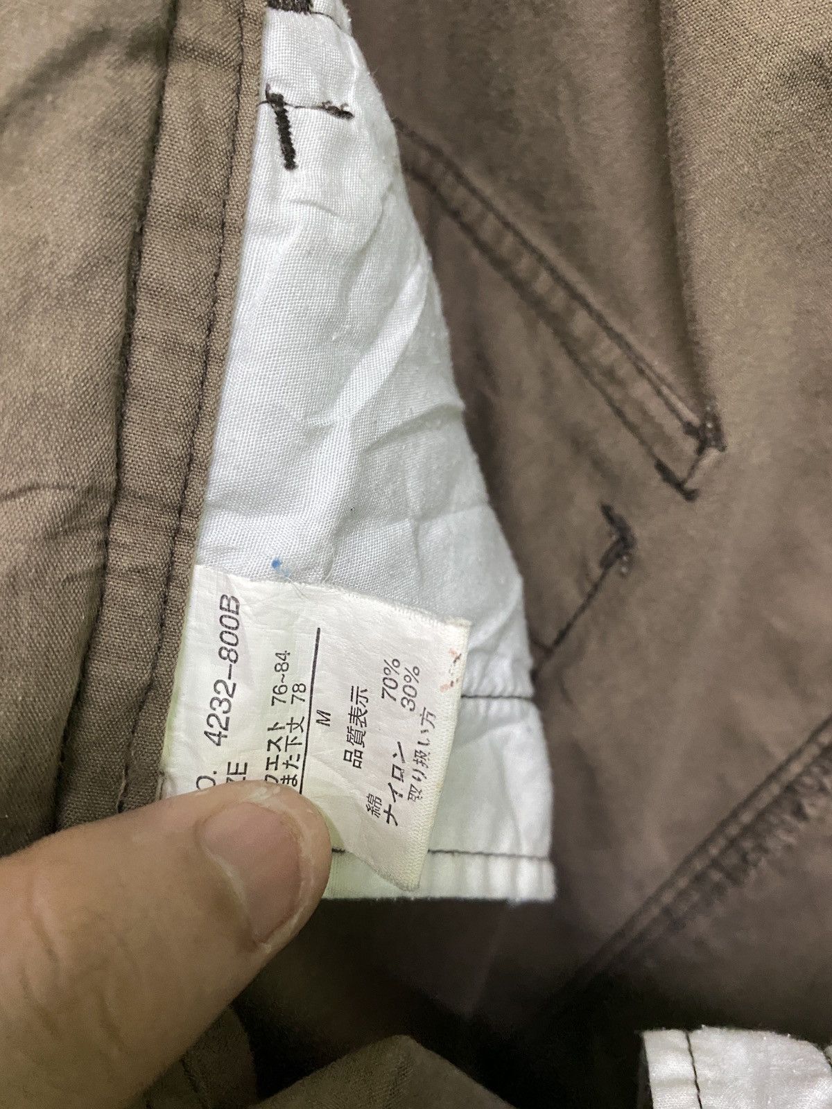 Japanese Brand Vintage Vache Nylon 7 Pocket Zipper Parachute Pants Size US 33 - 14 Thumbnail