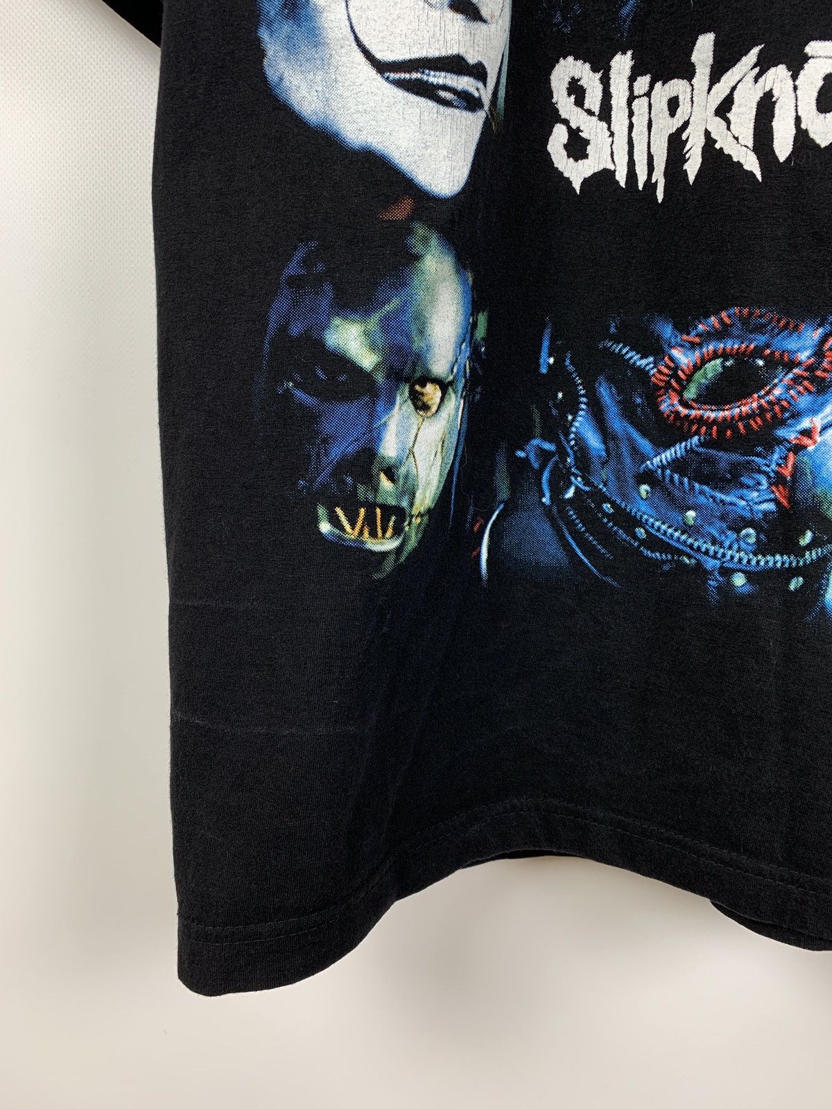 Band Tees 00s Vintage Slipknot Graphic Double Sided Band T-Shirt Size US L / EU 52-54 / 3 - 7 Thumbnail