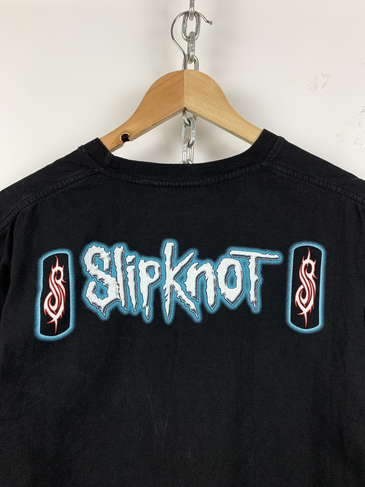 Band Tees 00s Vintage Slipknot Graphic Double Sided Band T-Shirt Size US L / EU 52-54 / 3 - 12 Thumbnail