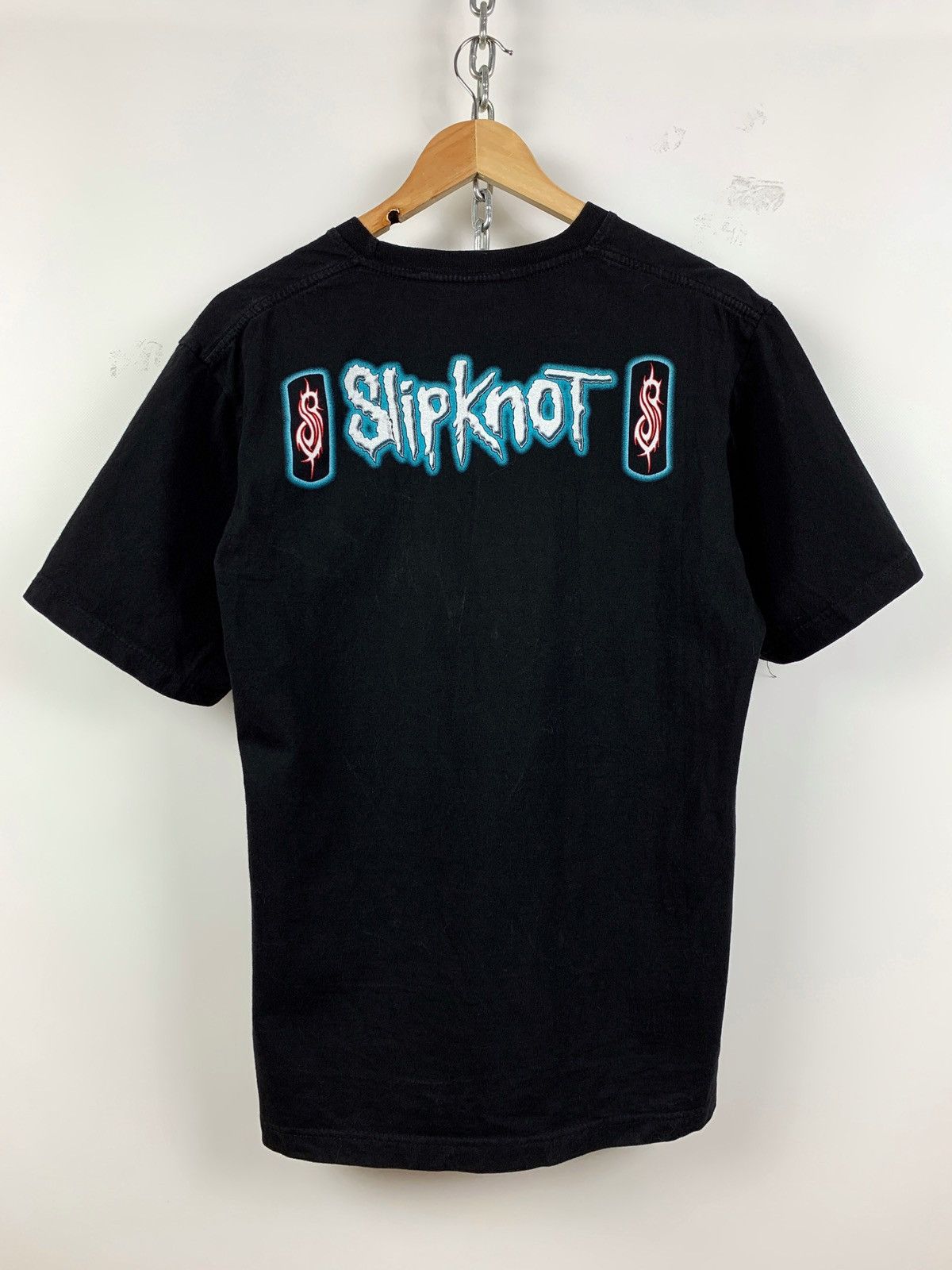 Band Tees 00s Vintage Slipknot Graphic Double Sided Band T-Shirt Size US L / EU 52-54 / 3 - 2 Thumbnail