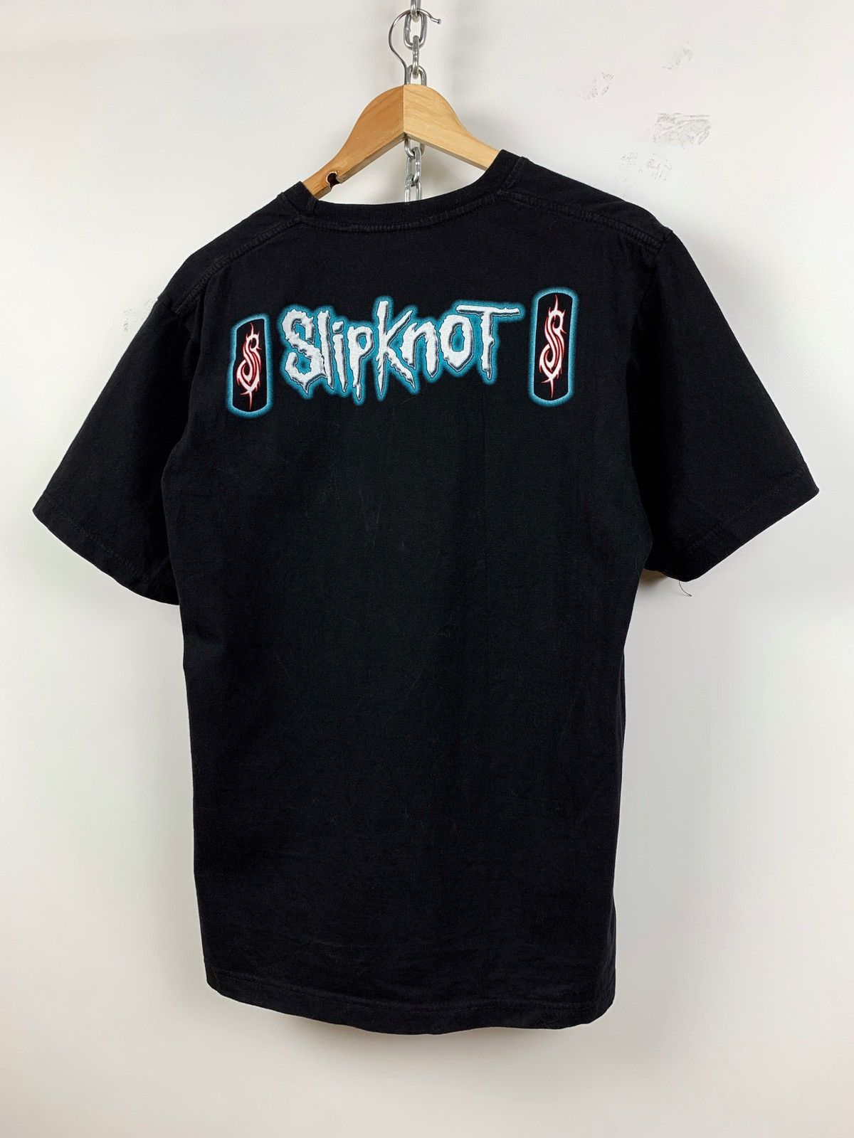 Band Tees 00s Vintage Slipknot Graphic Double Sided Band T-Shirt Size US L / EU 52-54 / 3 - 10 Thumbnail