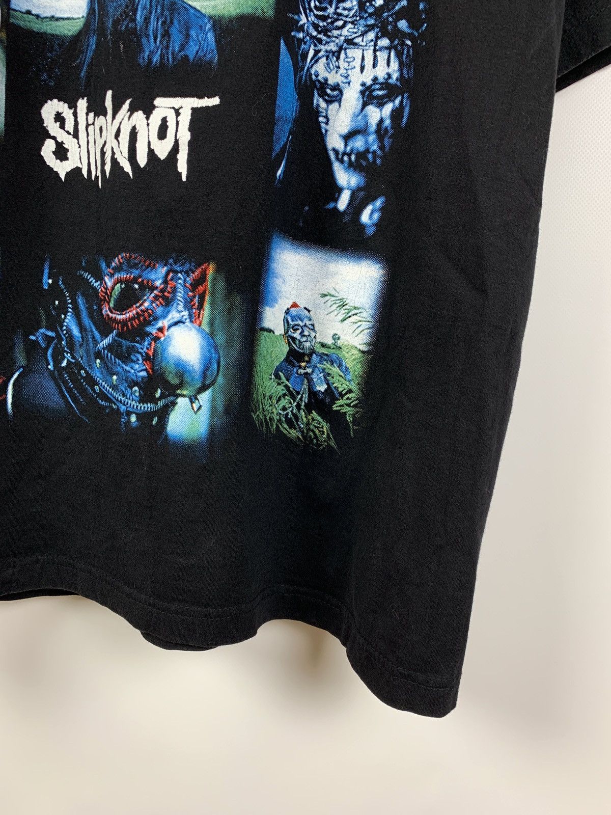 Band Tees 00s Vintage Slipknot Graphic Double Sided Band T-Shirt Size US L / EU 52-54 / 3 - 8 Thumbnail