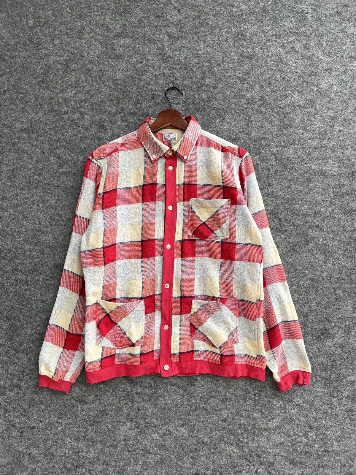 Japanese Brand JAPANESE COEN TARTAN JACKET Size US M / EU 48-50 / 2 - 1 Thumbnail