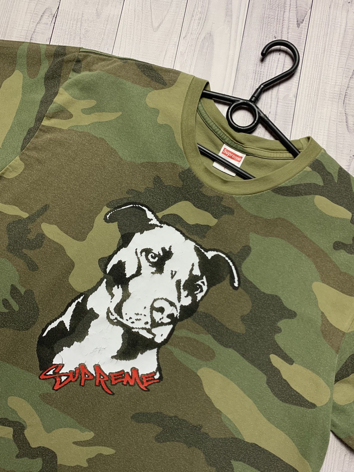 Supreme Supreme Camo tee Dog big logo size L Size US L / EU 52-54 / 3 - 2 Thumbnail