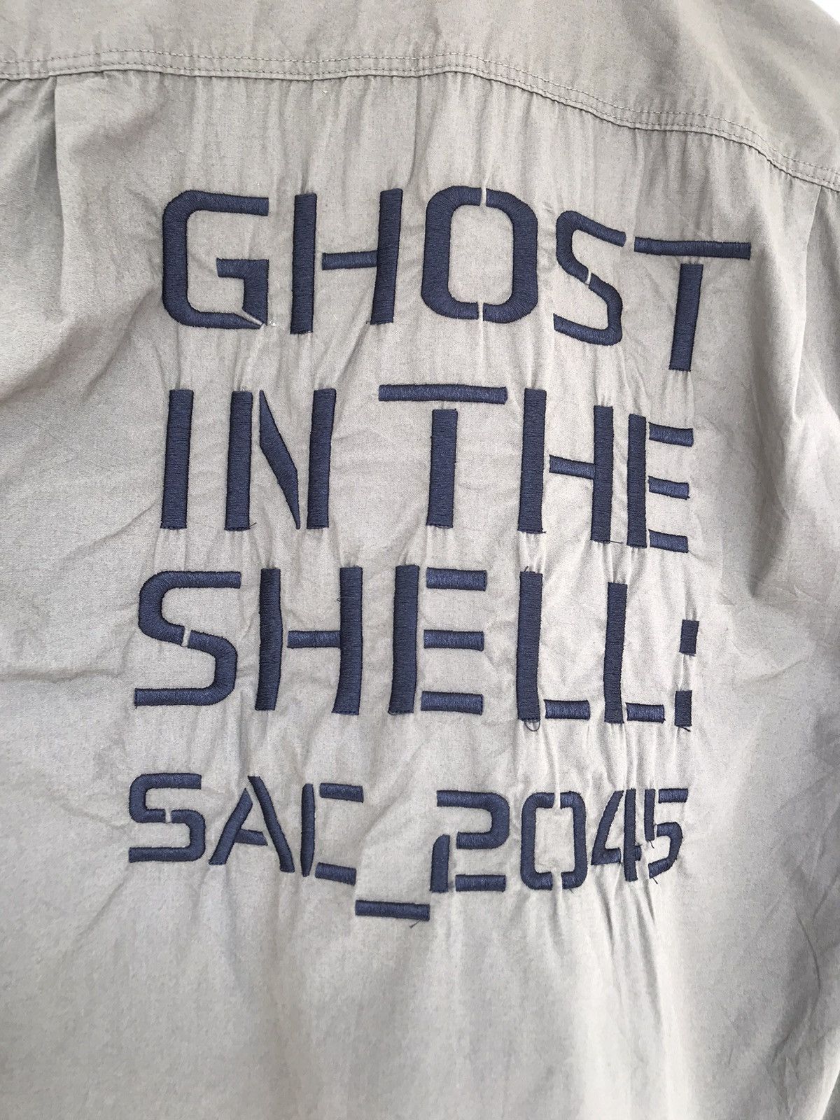 Anime × Beauty Beast × Vintage Ghost In The Shell Button ups Shirt Size US M / EU 48-50 / 2 - 10 Thumbnail