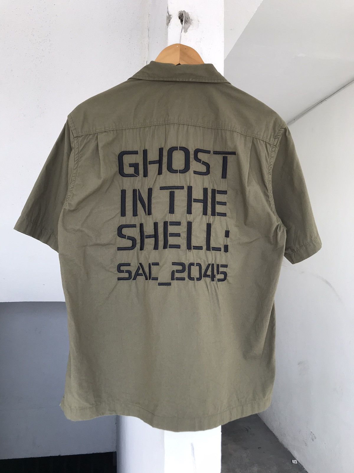 Anime × Beauty Beast × Vintage Ghost In The Shell Button ups Shirt Size US M / EU 48-50 / 2 - 1 Thumbnail