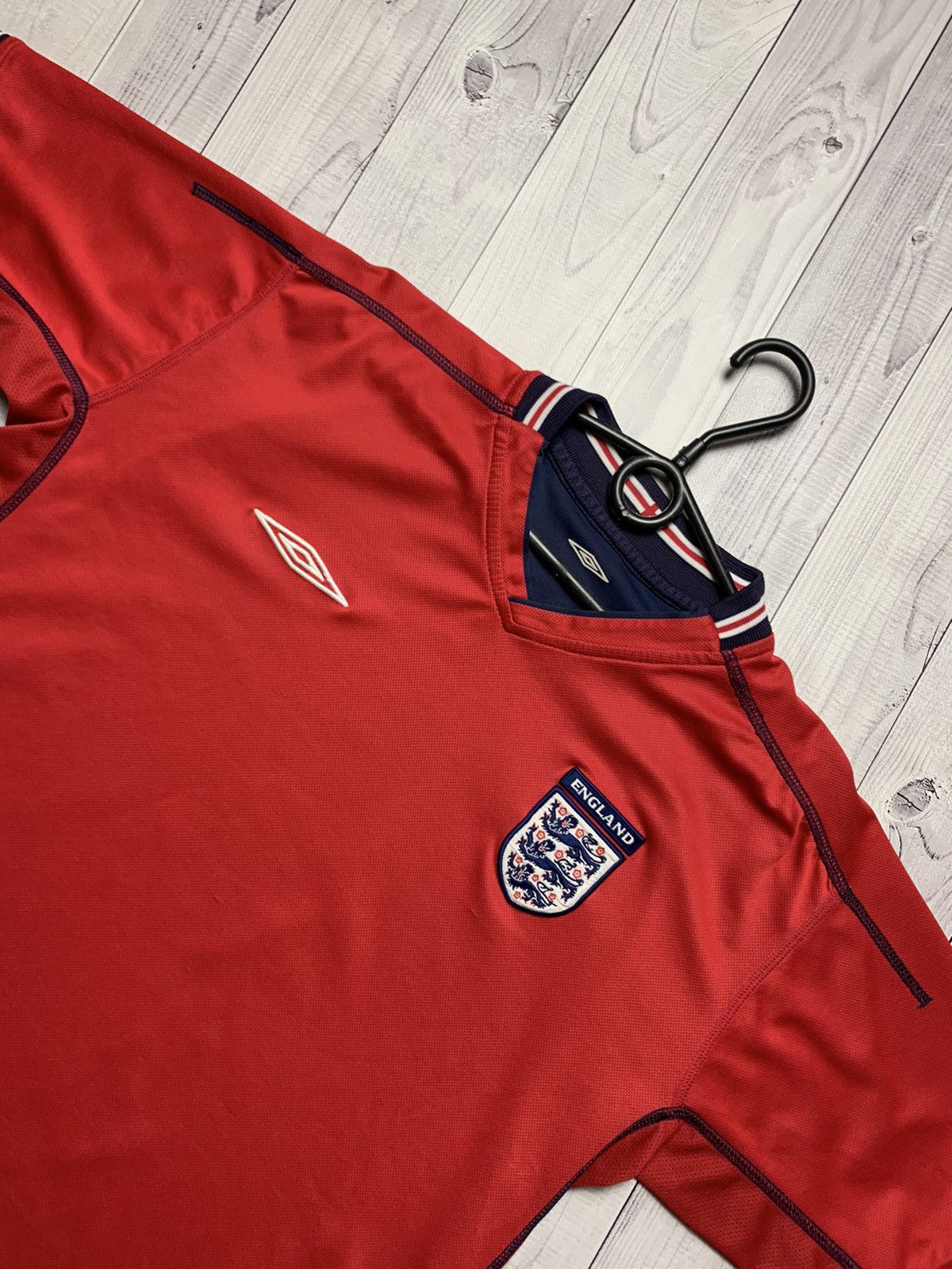 Umbro × Vintage Vintage England soccer jersey bilateral size L Size US L / EU 52-54 / 3 - 3 Thumbnail