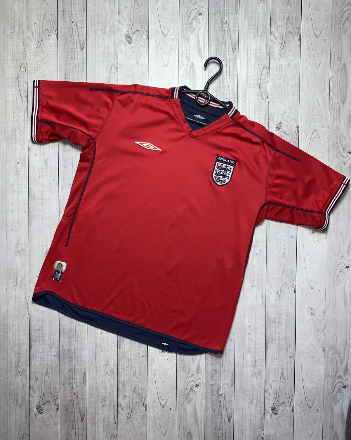 Umbro × Vintage Vintage England soccer jersey bilateral size L Size US L / EU 52-54 / 3 - 2 Thumbnail