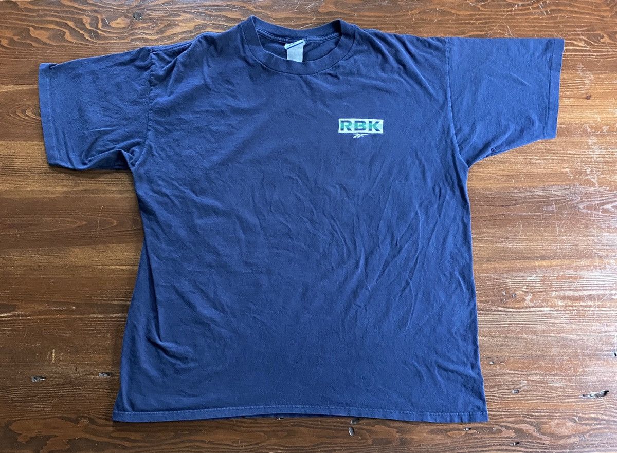 Vintage 90’s Reebok RBK Logo Single Stitch Sleeves Tee