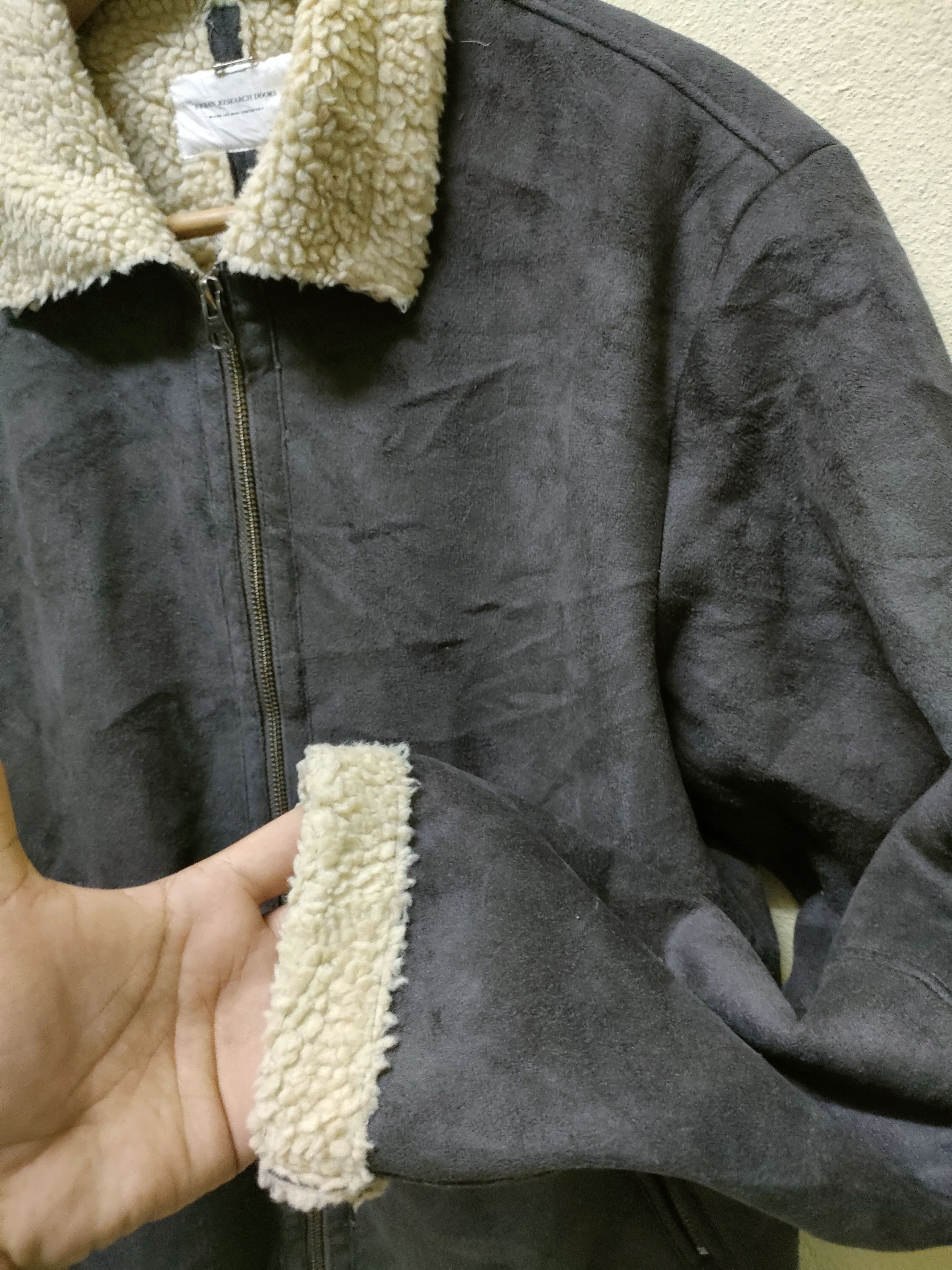 URBAN RESEARCH DOORS Urban Research Doors Sherpa Fleece Jacket Size US M / EU 48-50 / 2 - 3 Thumbnail