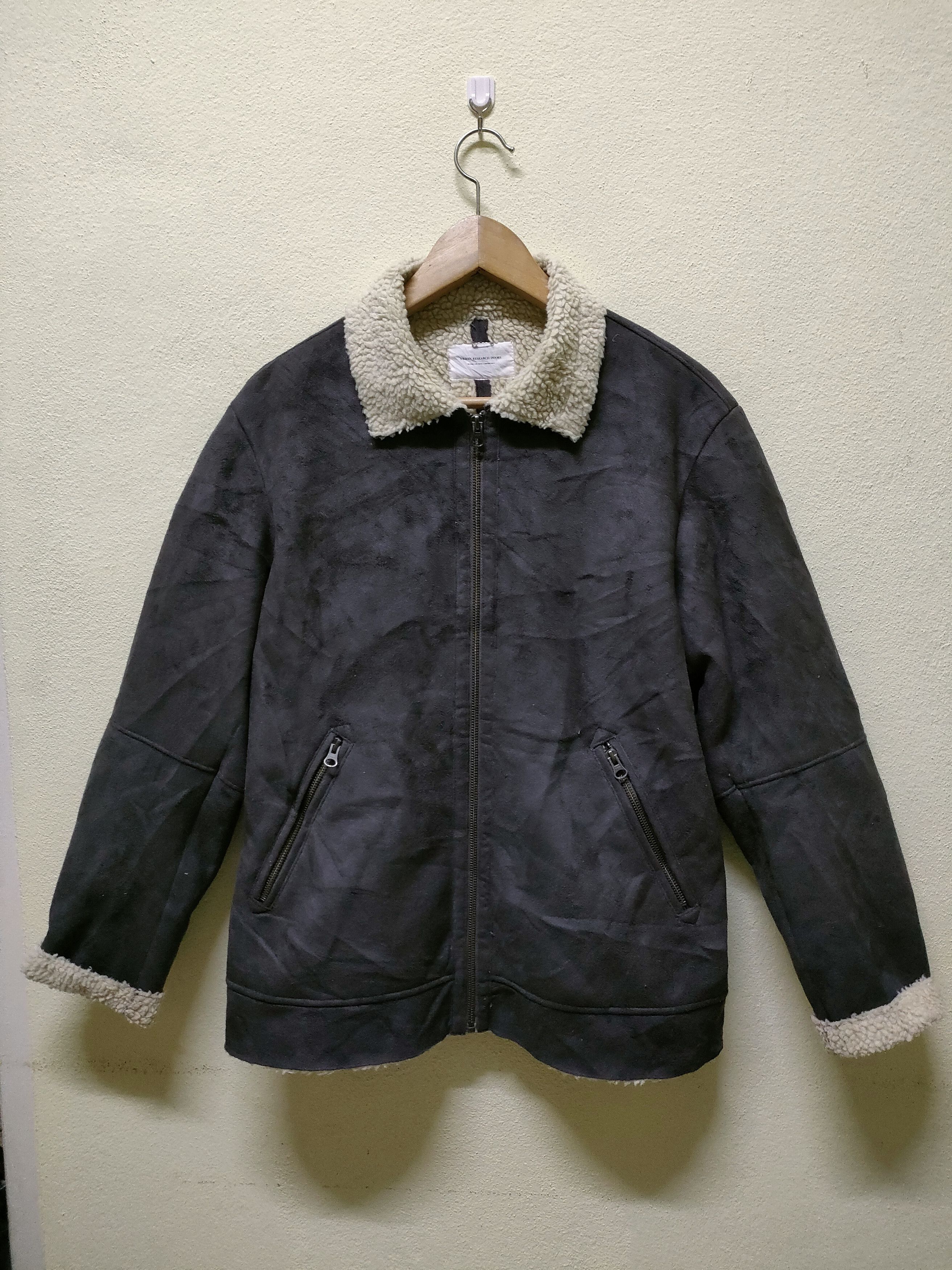 URBAN RESEARCH DOORS Urban Research Doors Sherpa Fleece Jacket Size US M / EU 48-50 / 2 - 1 Thumbnail