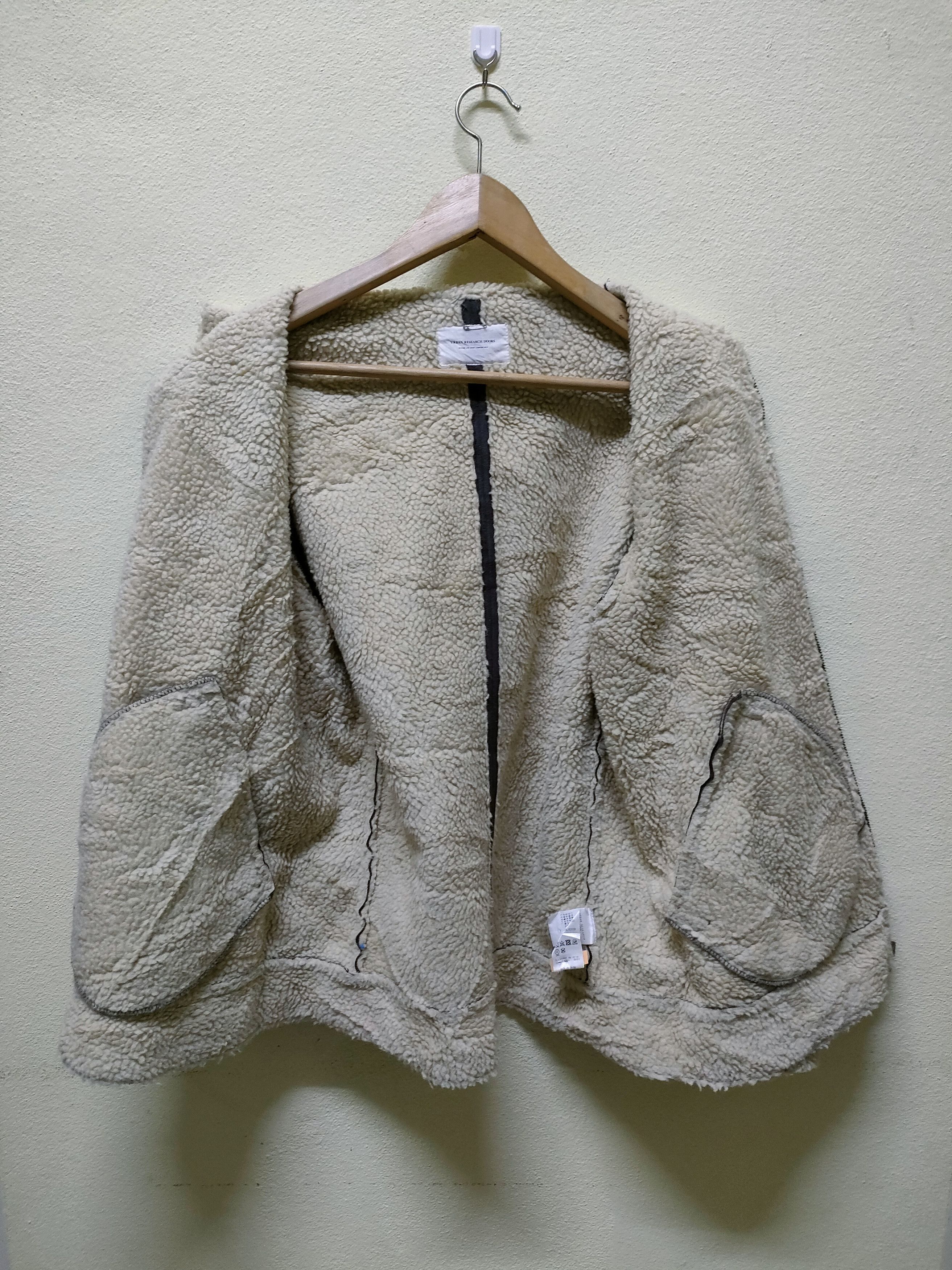 URBAN RESEARCH DOORS Urban Research Doors Sherpa Fleece Jacket Size US M / EU 48-50 / 2 - 6 Thumbnail