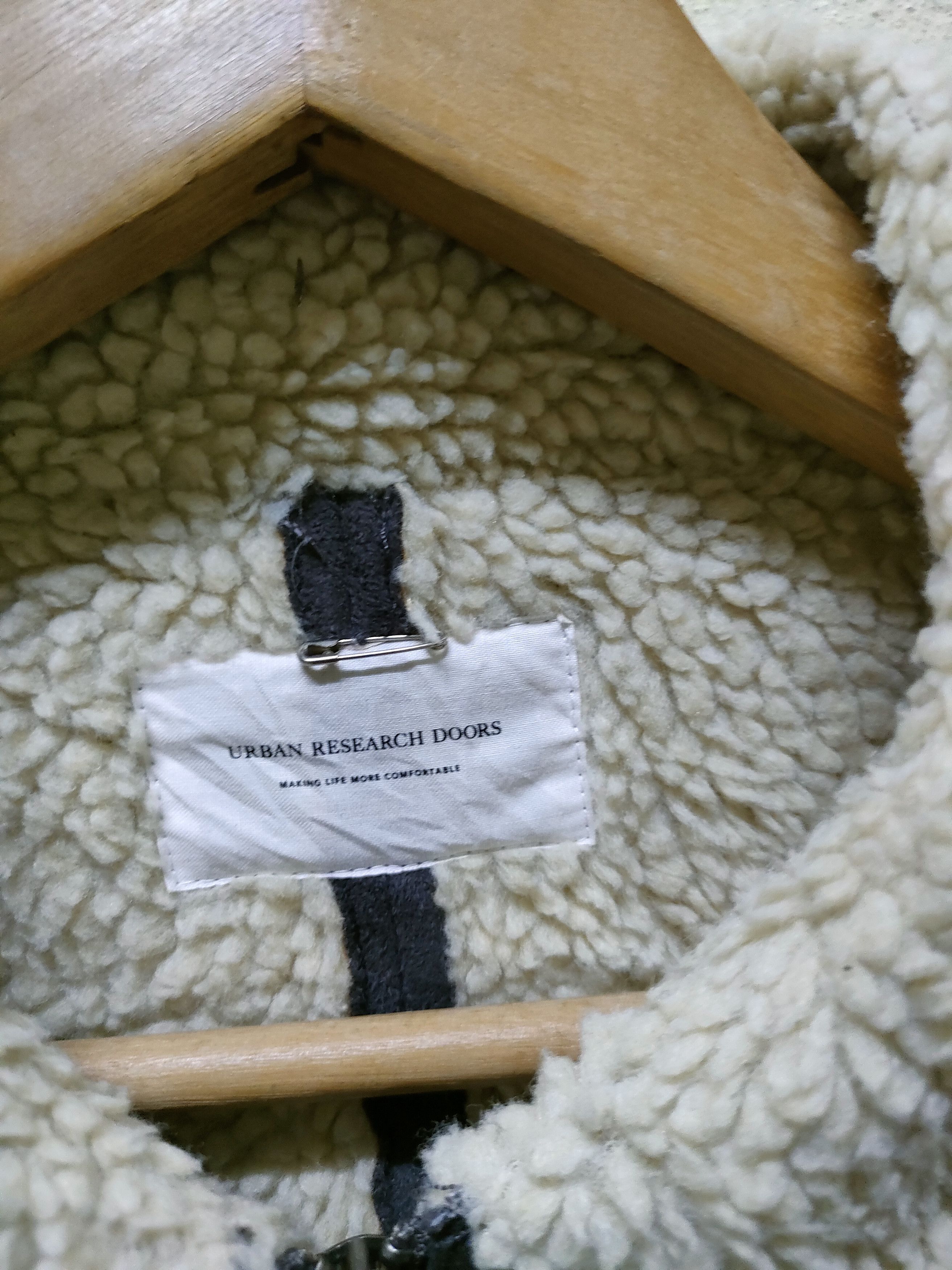URBAN RESEARCH DOORS Urban Research Doors Sherpa Fleece Jacket Size US M / EU 48-50 / 2 - 8 Thumbnail