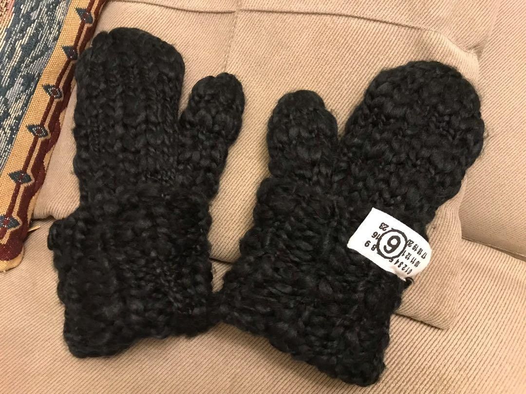 Maison Margiela MM6 Maison Margiela knitted glove Size ONE SIZE - 2 Thumbnail