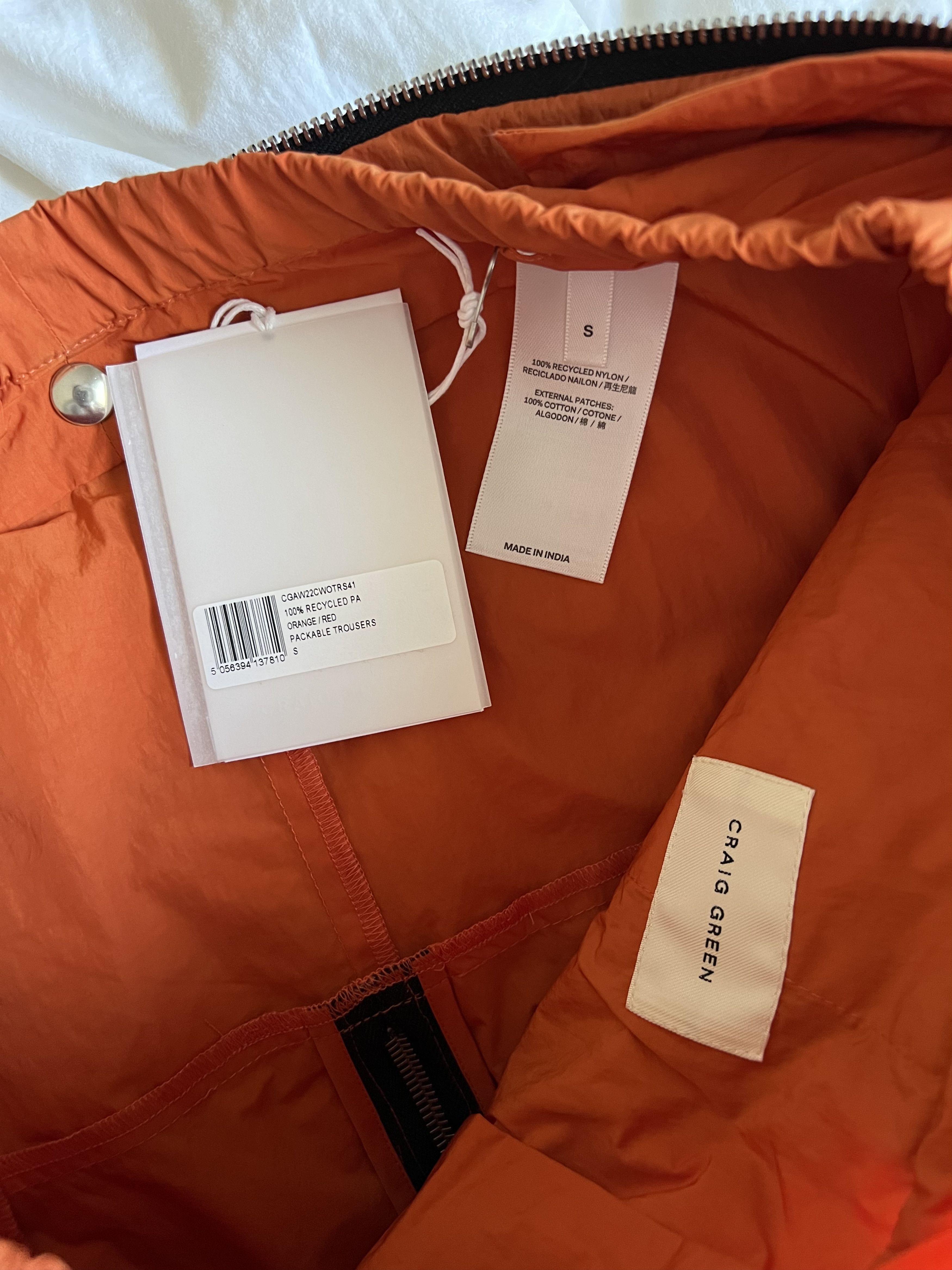 Craig Green Craig Green Packable Trousers in Orange Size US 30 / EU 46 - 9 Thumbnail