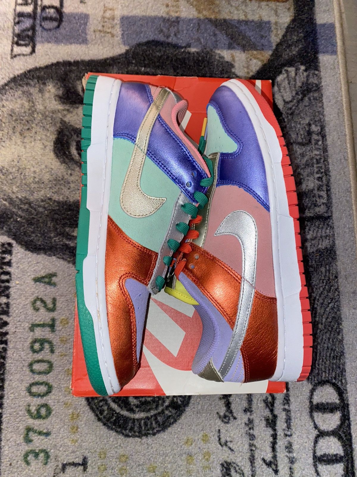Nike Nike Dunk Low Sunset Pulse Size US 9.5 / IT 39.5 - 2 Thumbnail