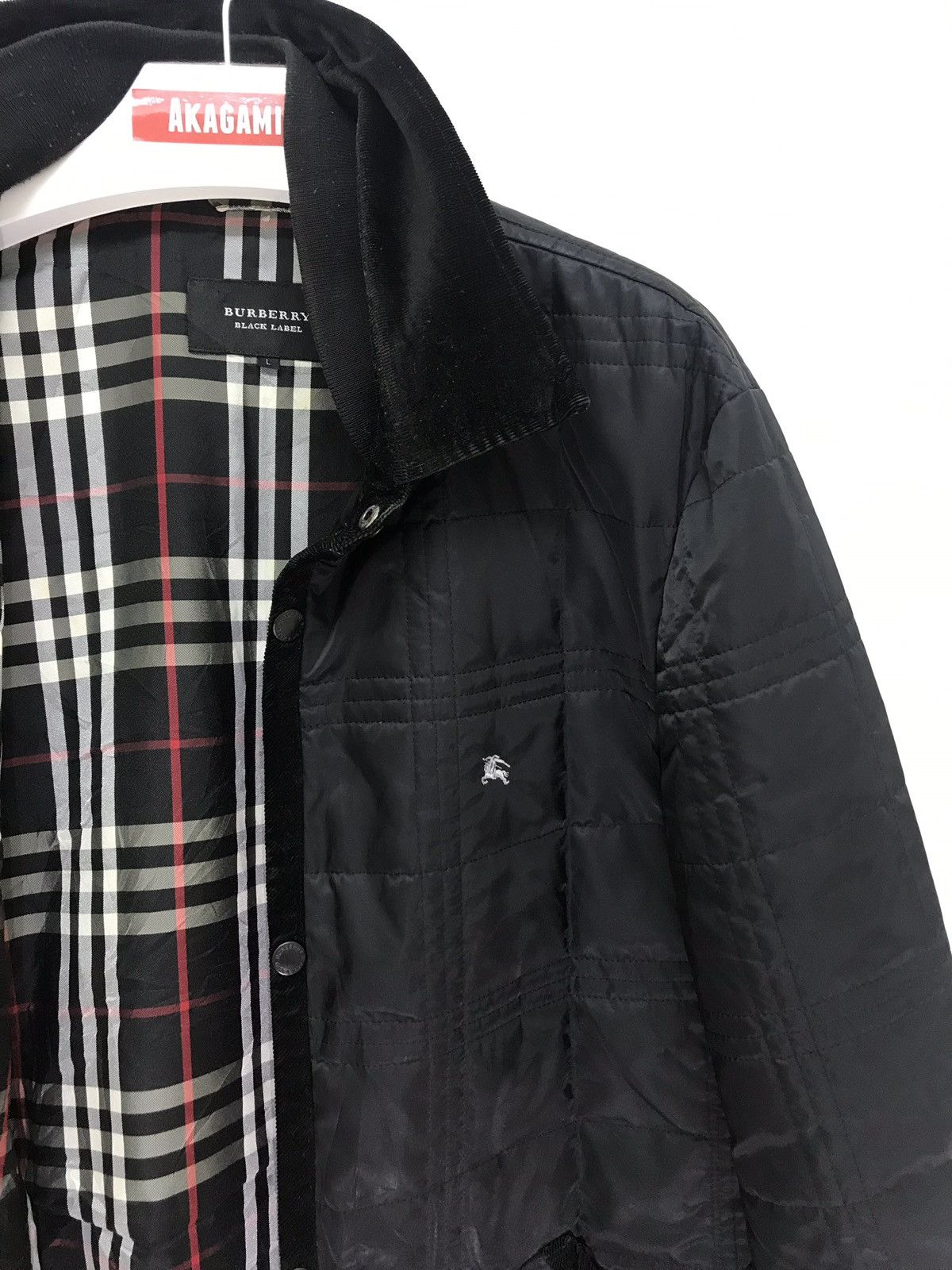Burberry Burberry Black Label Quilted Jacket Padding Check Lining Size US M / EU 48-50 / 2 - 2 Thumbnail