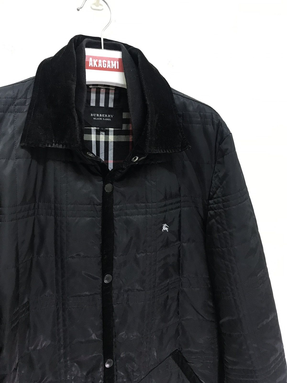 Burberry Burberry Black Label Quilted Jacket Padding Check Lining Size US M / EU 48-50 / 2 - 6 Thumbnail