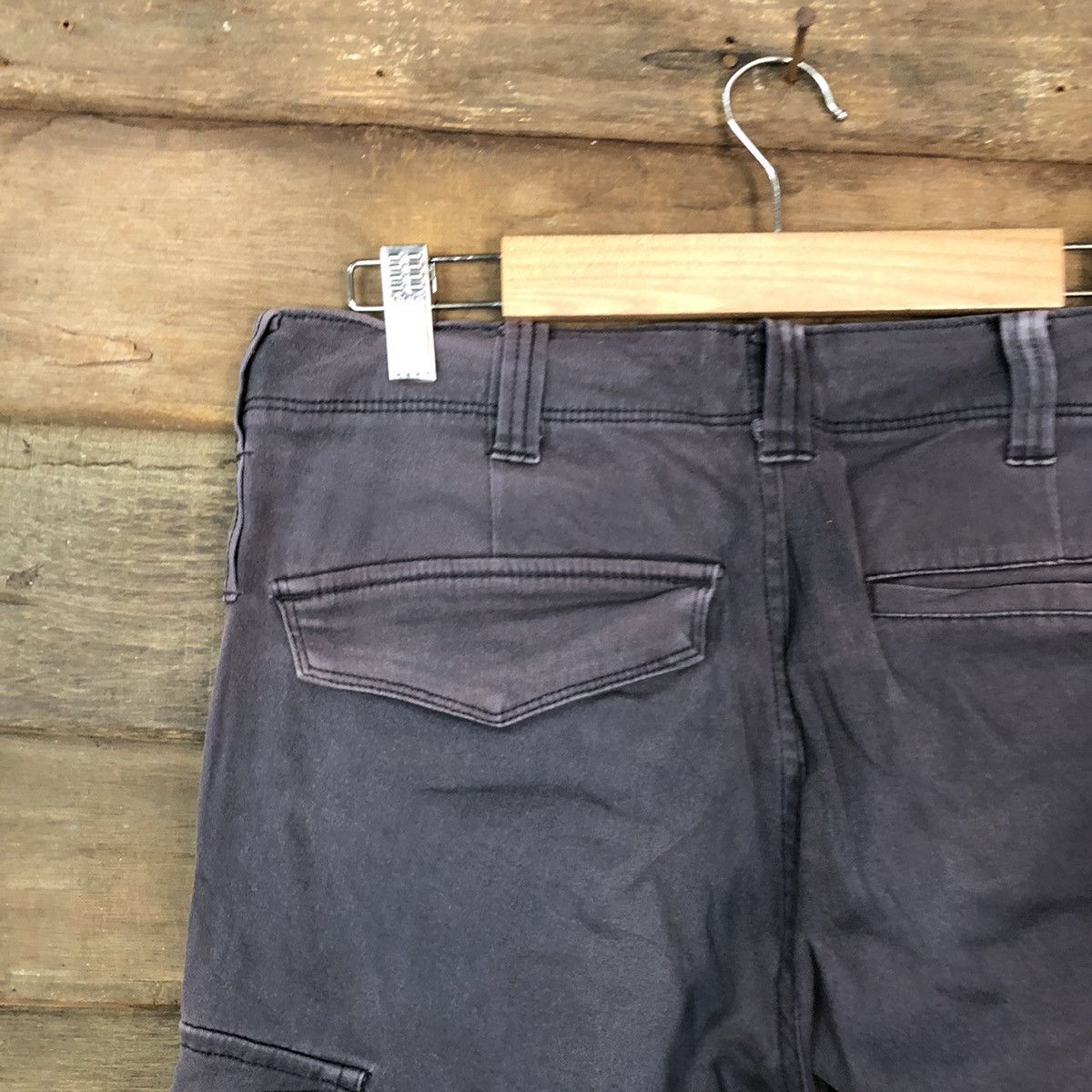 Japanese Brand Burtle Dark Blue Faded tactical utility Cargo Pants #5690 Size US 30 / EU 46 - 14 Thumbnail