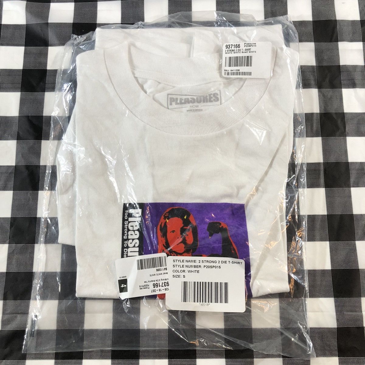 Pleasures Pleasures Now 2 Strong 2 Die White T Shirt S New Deadstock Size US S / EU 44-46 / 1 - 3 Thumbnail