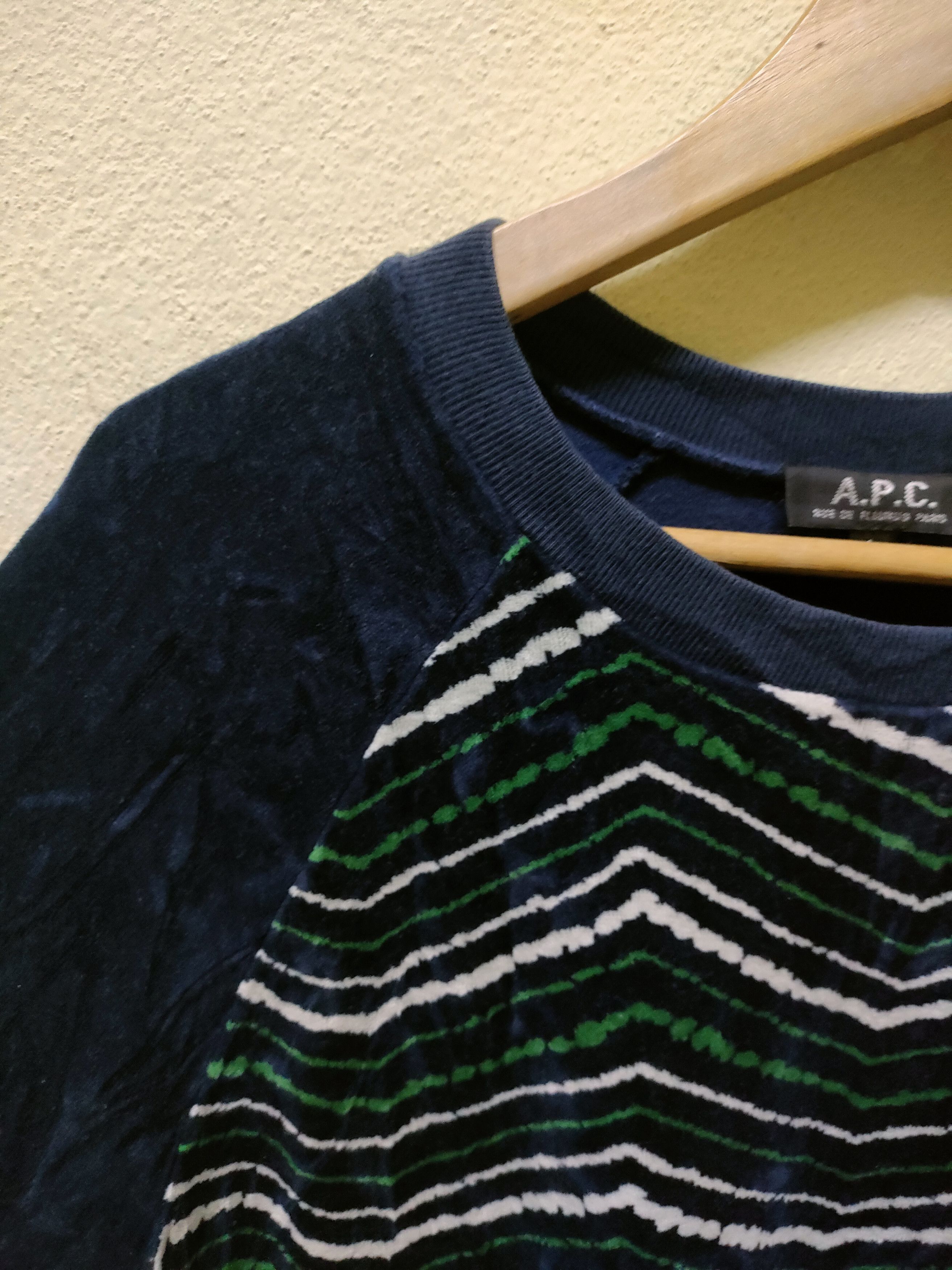 A.P.C. × Fashion Victim A.P.C Velvet Sweatshirt Size US S / EU 44-46 / 1 - 4 Thumbnail