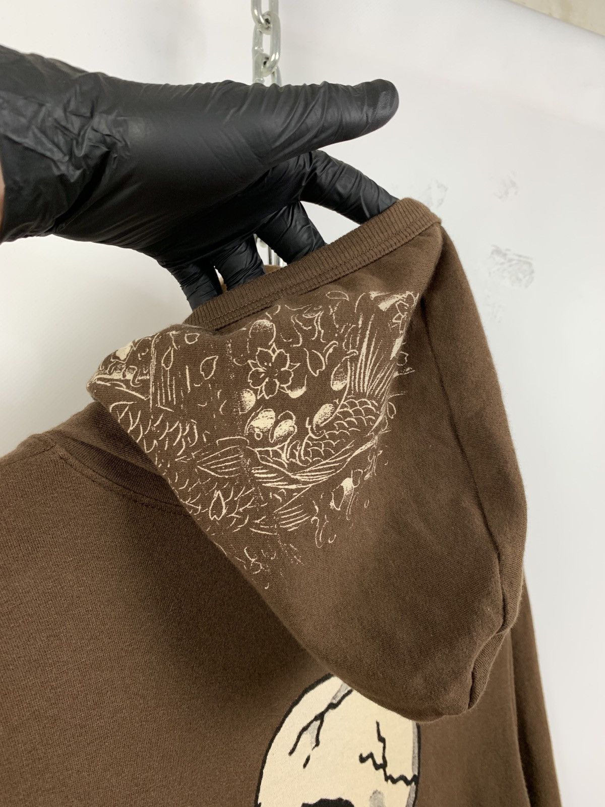 Christian Audigier Women’s Ed Hardy by Christian Audigier Skull Brown Hoodie Size S / US 4 / IT 40 - 16 Thumbnail
